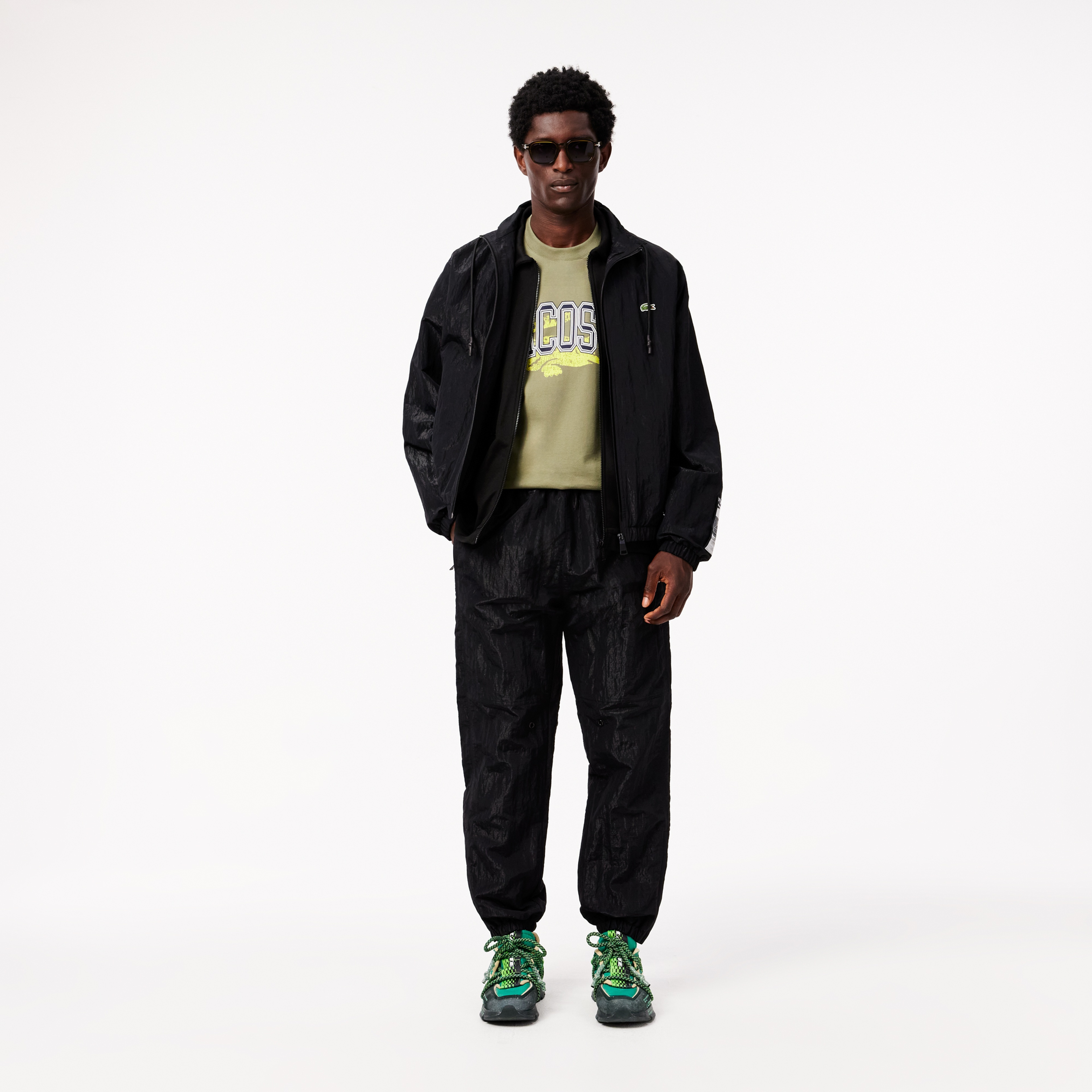 Erkek Relaxed Fit Siyah Eşofman Altı