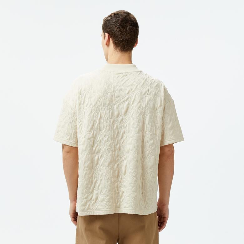 UNITED4 Erkek Krem T-Shirt