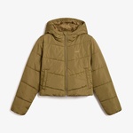 Vans Mte Foundry Crop Puff Hood Kadın Haki Ceket