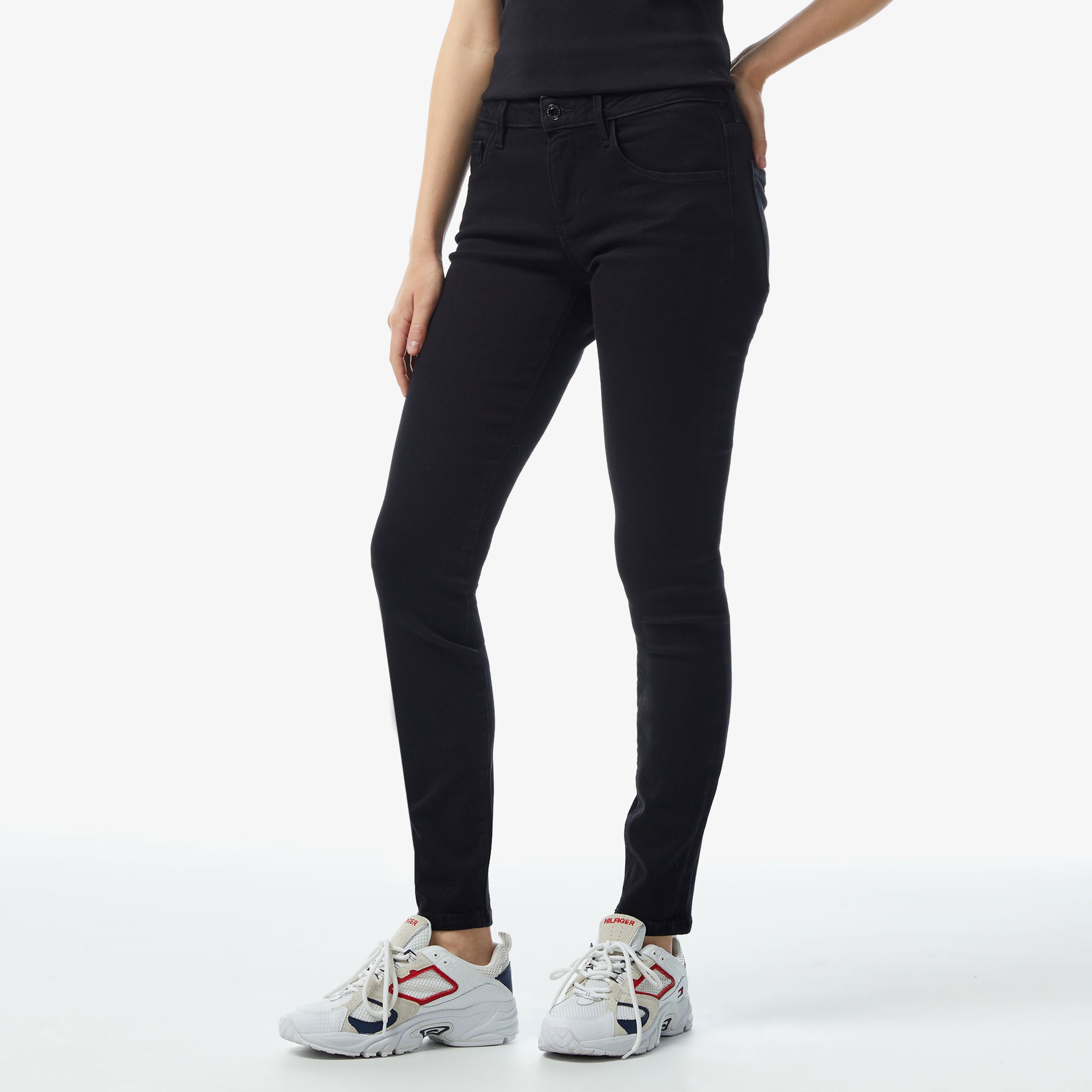 Guess Kadın Siyah Pantolon