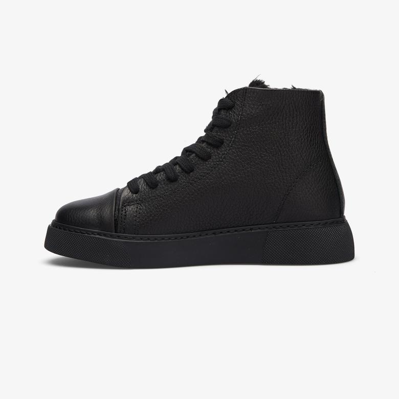 UNITED4 Kadın Siyah Spor Ayakkabı