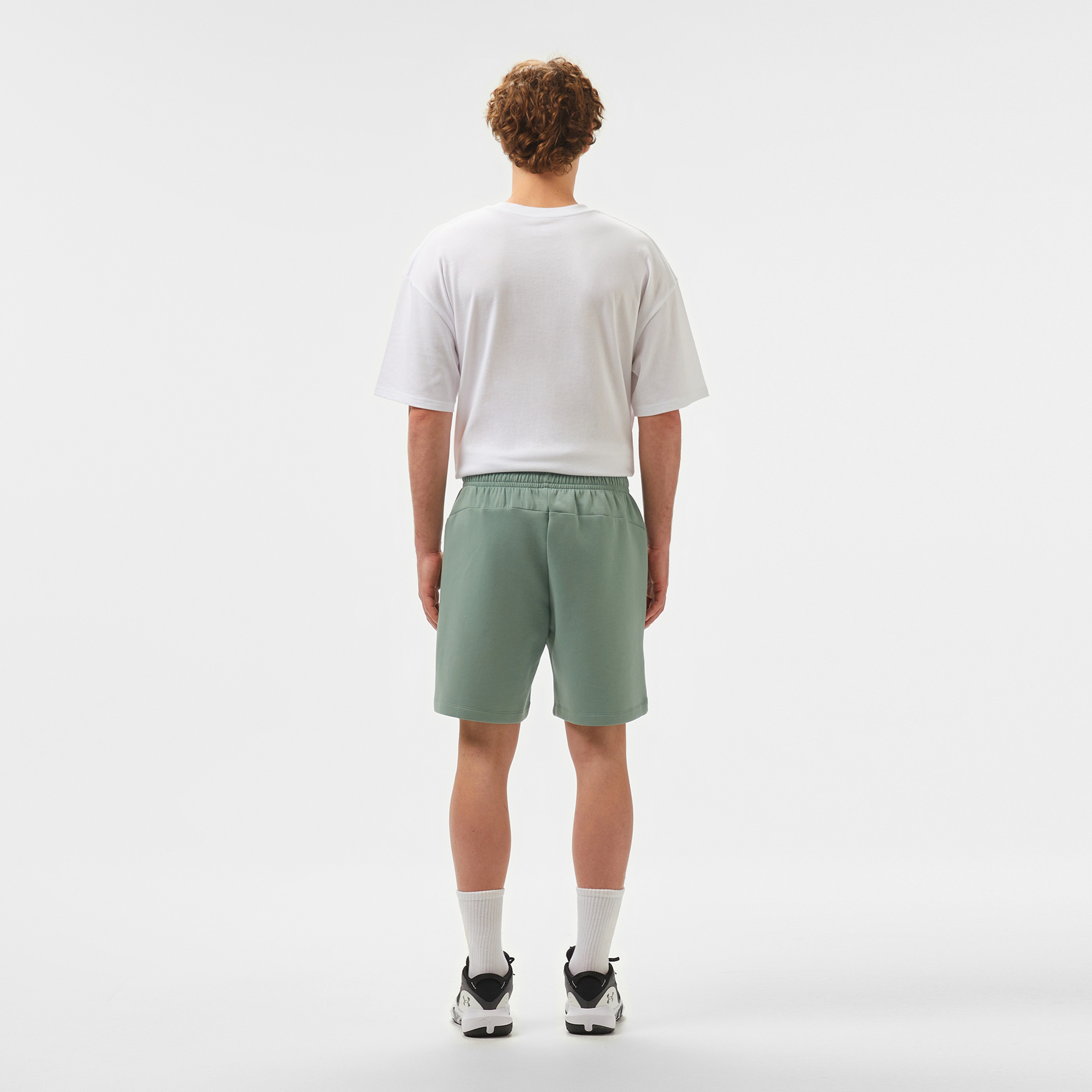 Under Armour Unstoppable Fleece Erkek Yeşil Şort