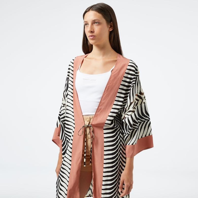 Liu Jo Kadın Turuncu Kimono