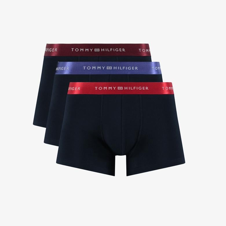 Tommy Hilfiger Trunk 3Pk Erkek Siyah Boxer