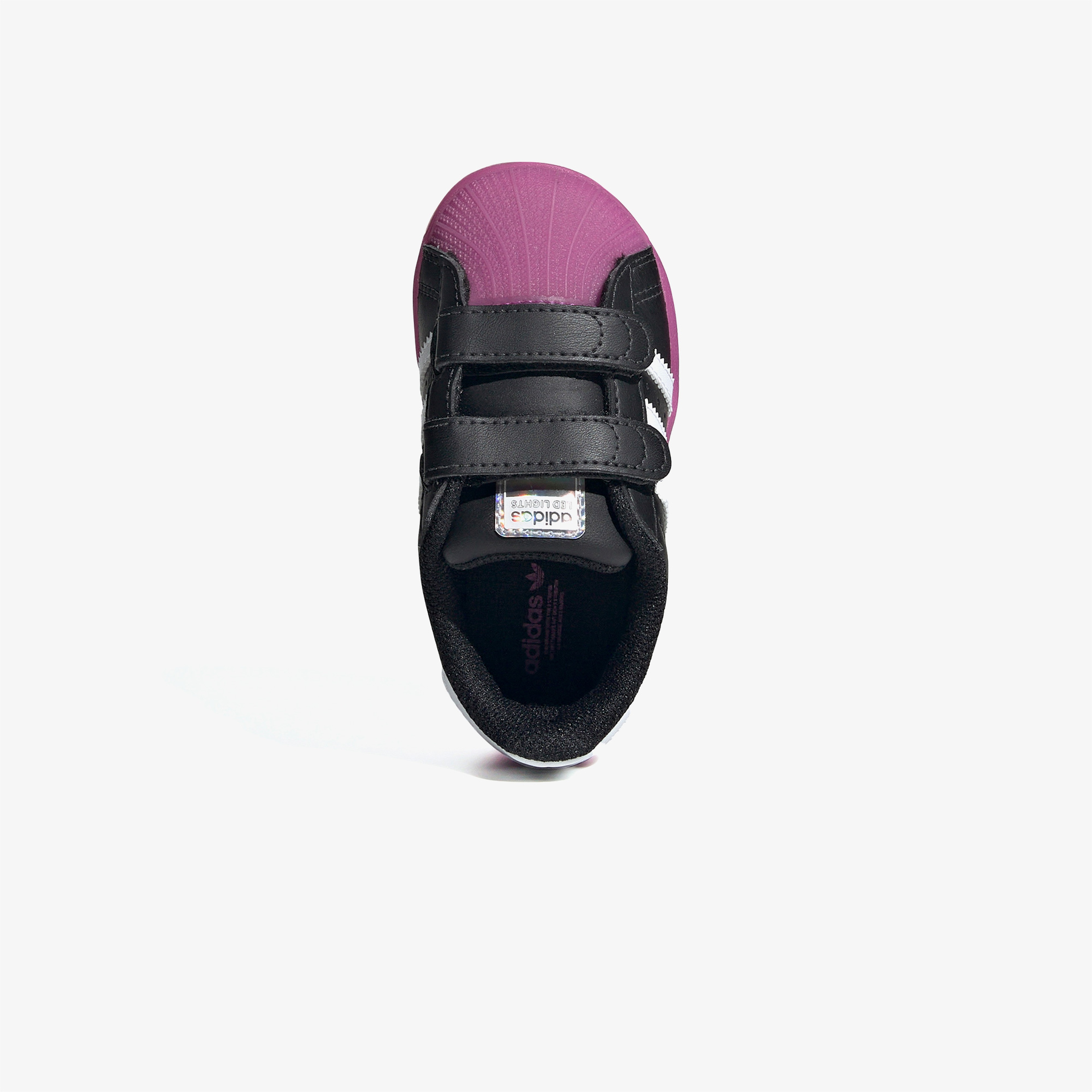 adidas Superstar LED Light Bebek Siyah Ayakkabı