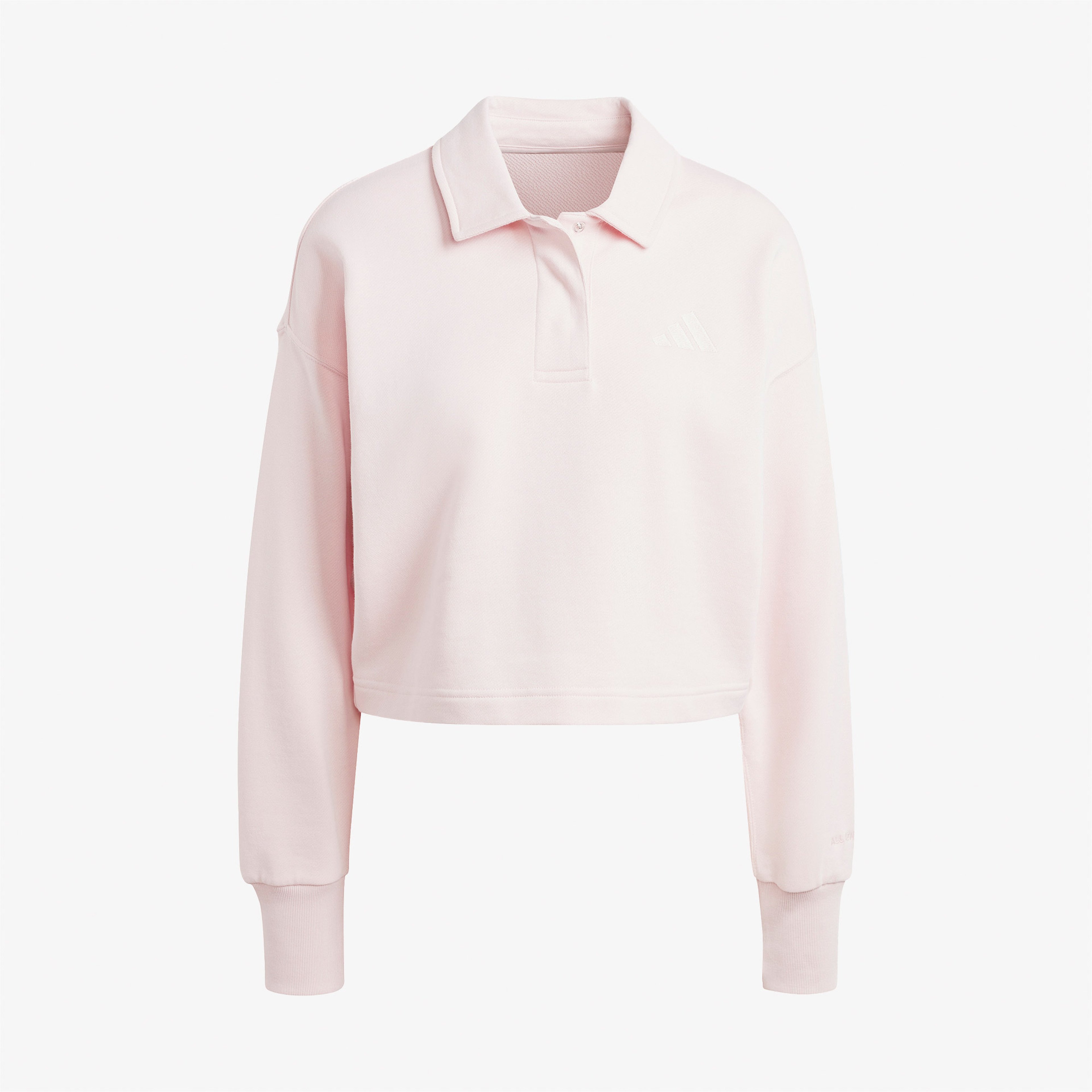 adidas All Szn French Terry Polo Kadın Pembe Sweatshirt