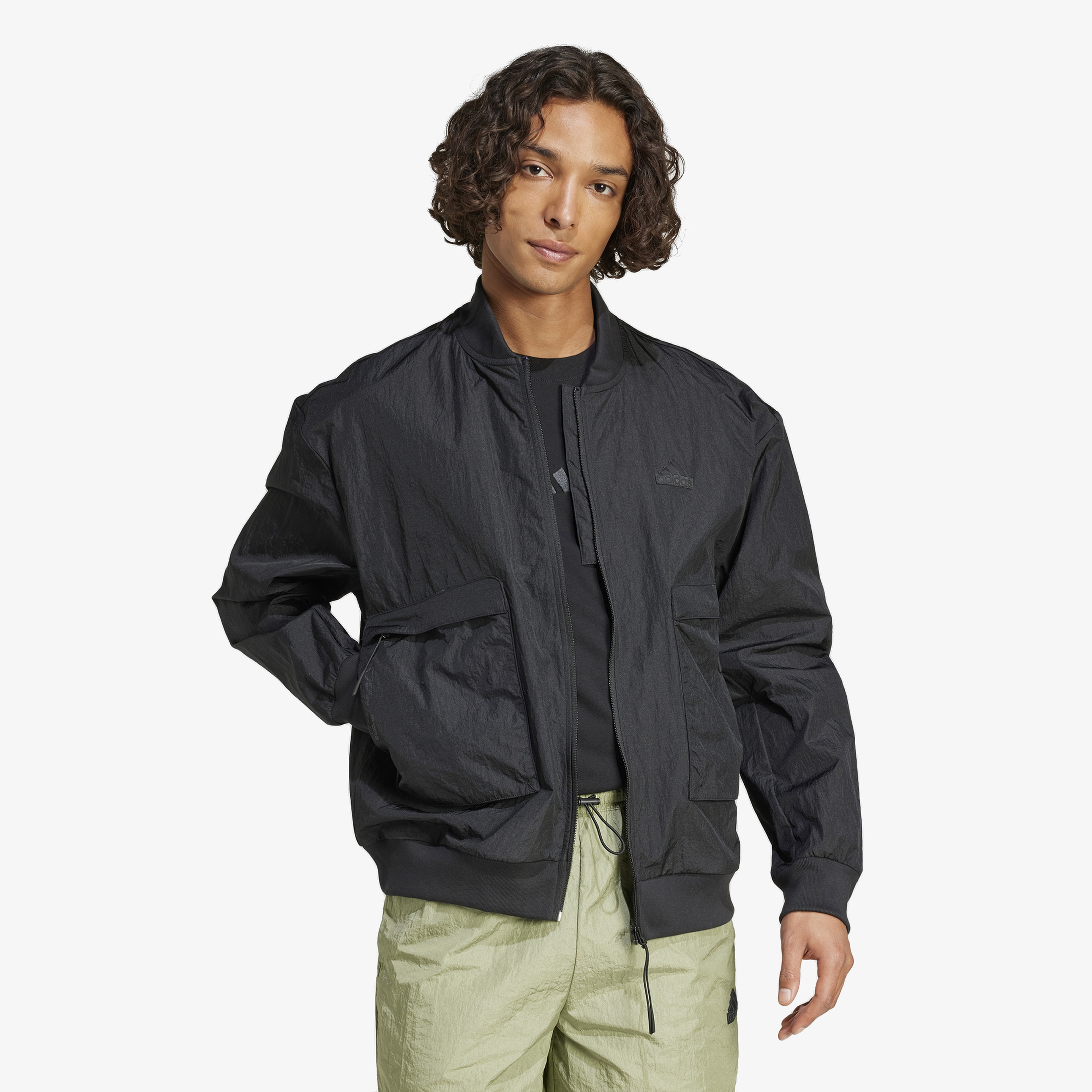 adidas City Escape Premium Bomber Erkek Renkli Ceket