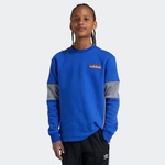 adidas Crew Çocuk Mavi Sweatshirt