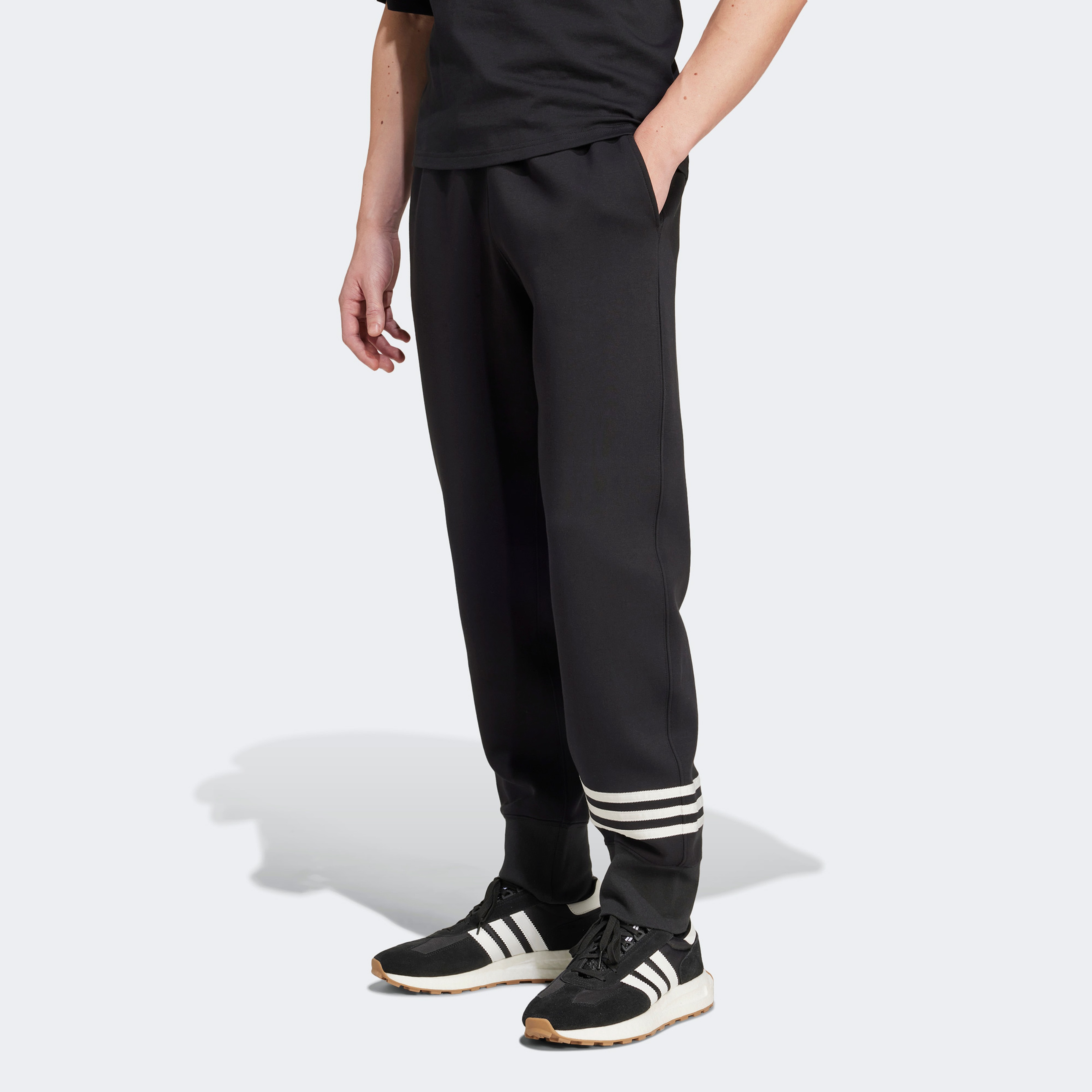 adidas Neuclassics Erkek Siyah Eşofman Altı
