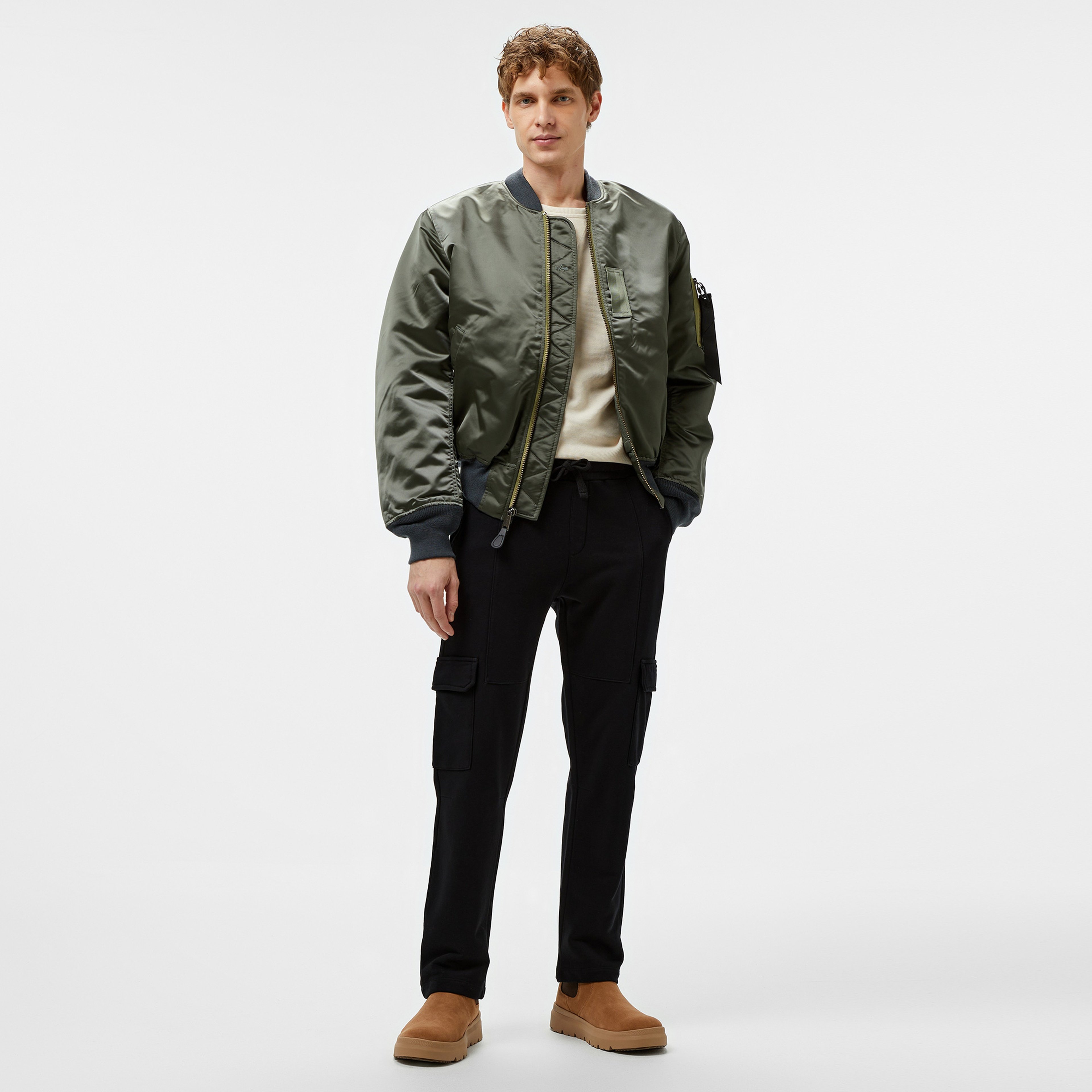 Alpha Industries 1960S Ma-1 Flight Unisex Gri Ceket