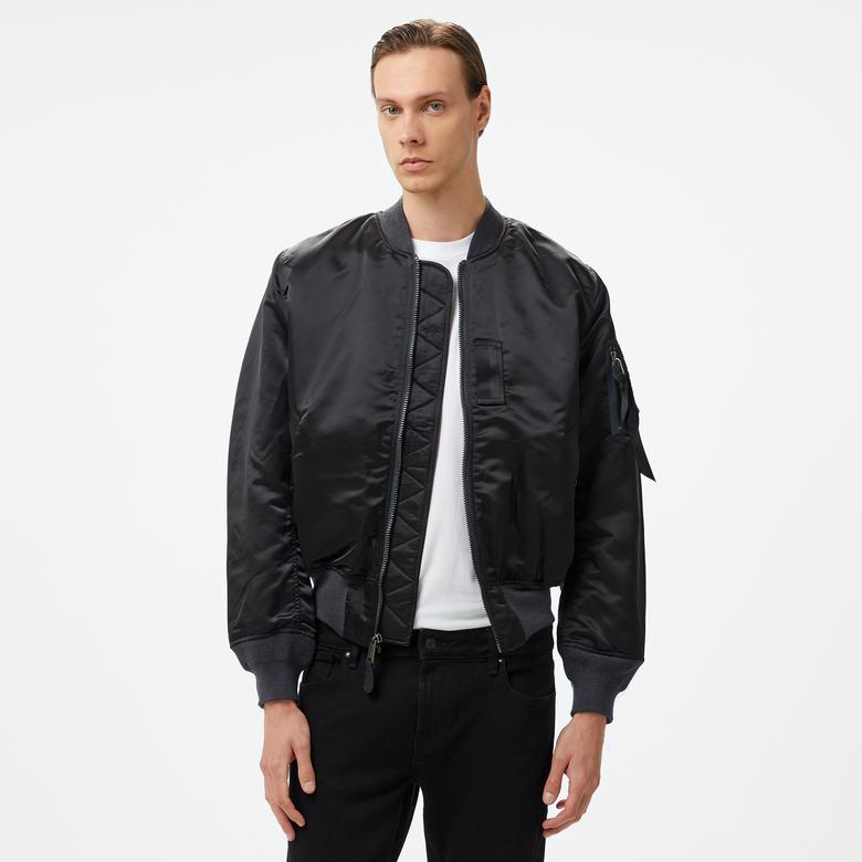 Alpha Industries  1960S Ma-1 Flight Unisex Siyah Ceket