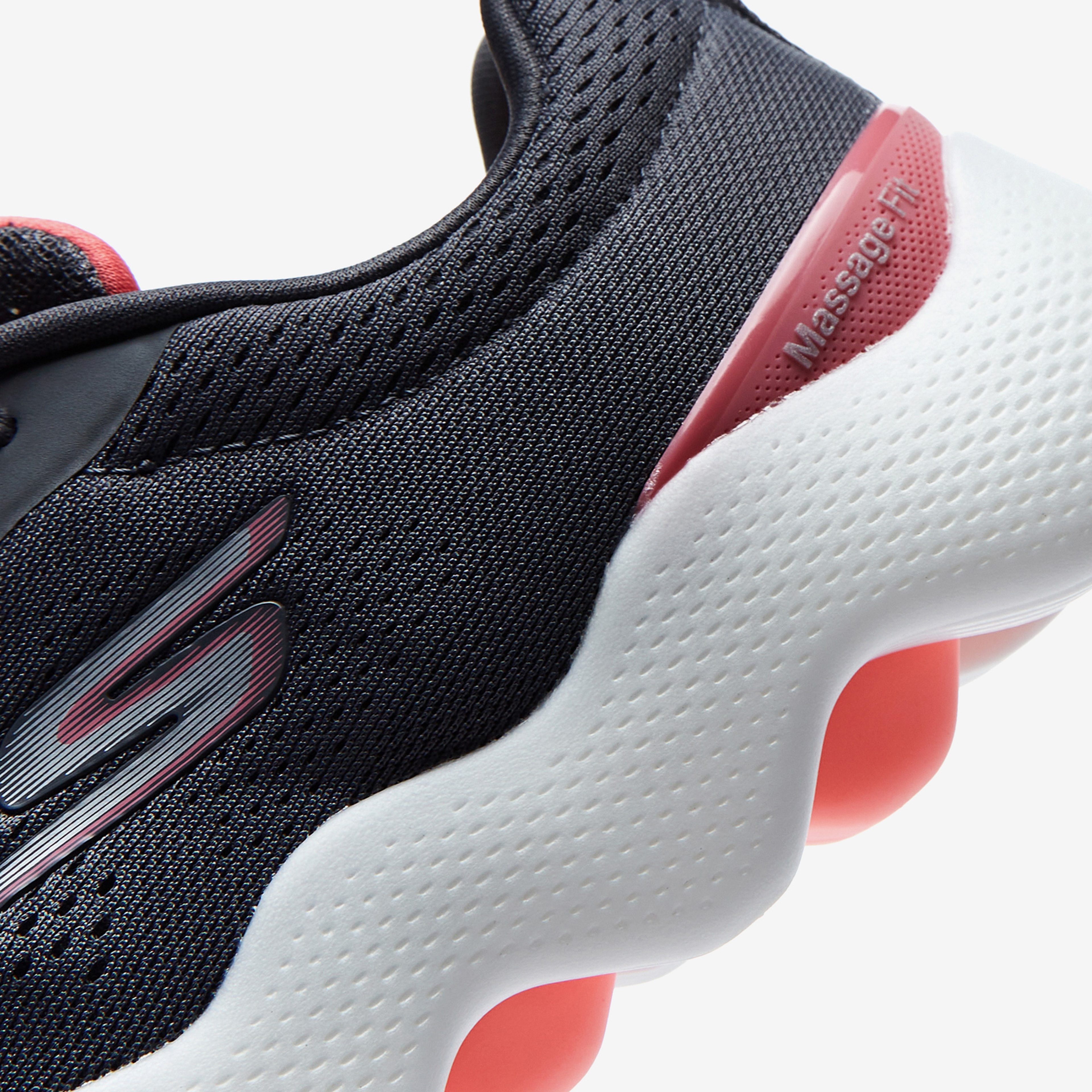 Skechers Go Walk Massage Fit Kadın Siyah Koşu Ayakkabısı