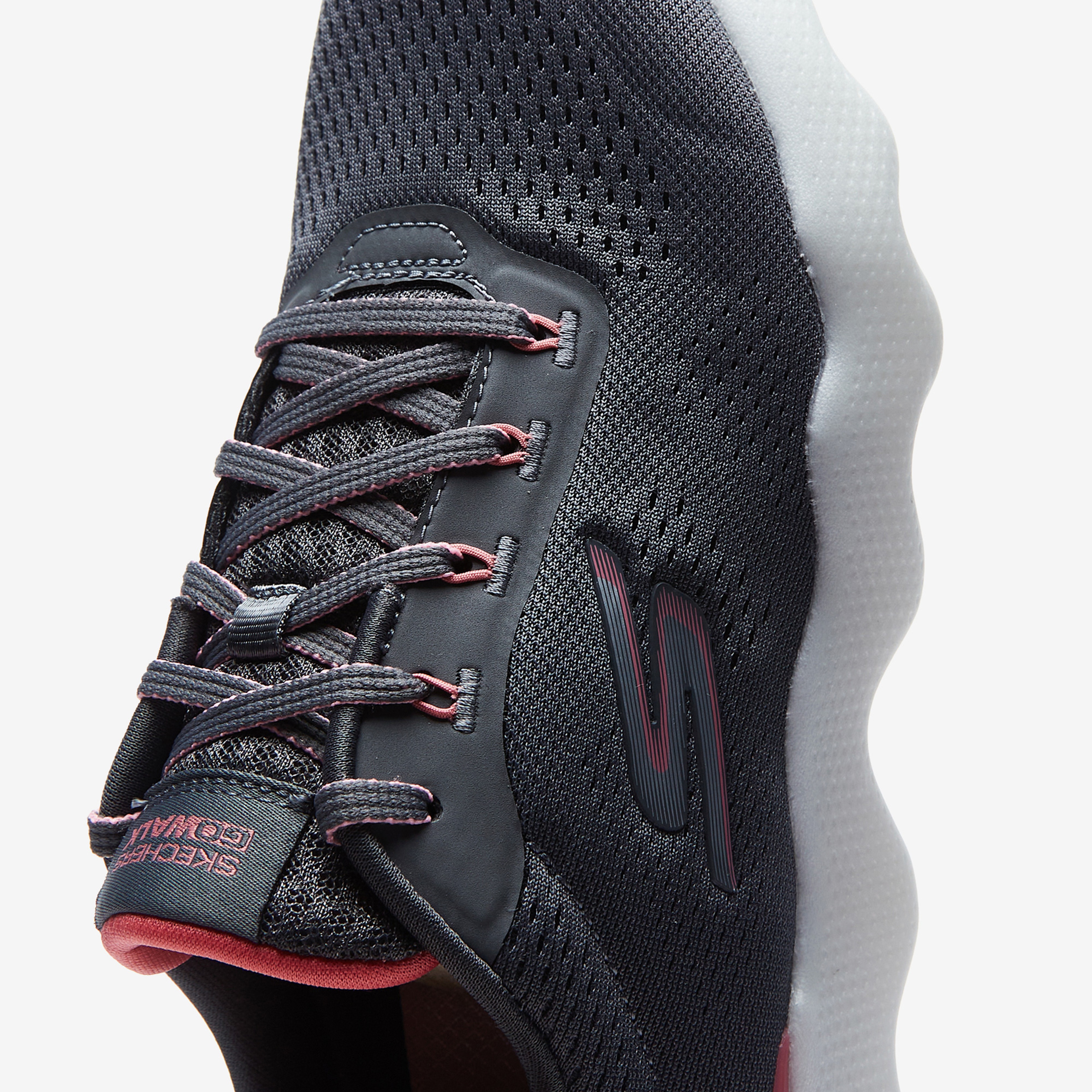 Skechers Go Walk Massage Fit Kadın Siyah Koşu Ayakkabısı