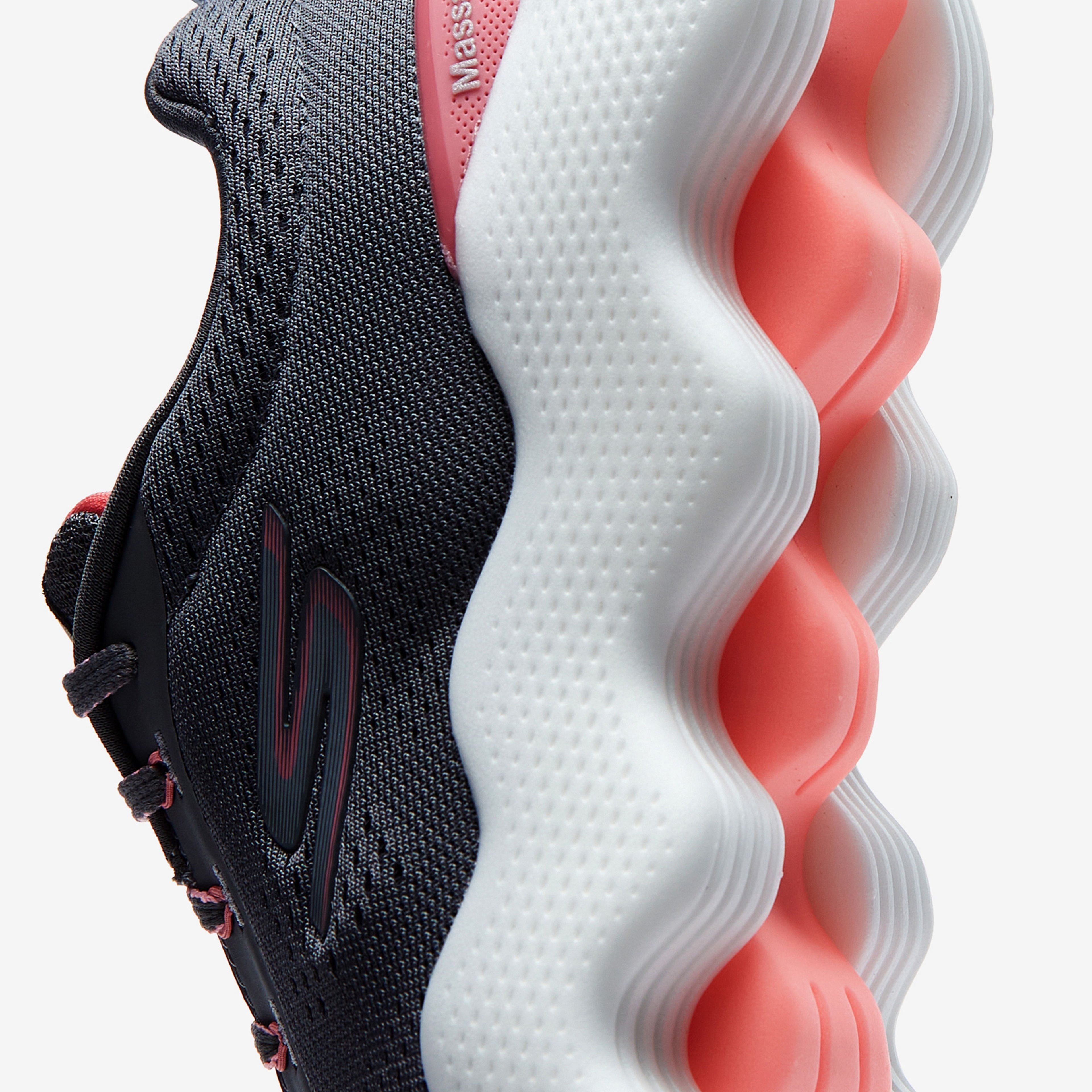 Skechers Go Walk Massage Fit Kadın Siyah Koşu Ayakkabısı