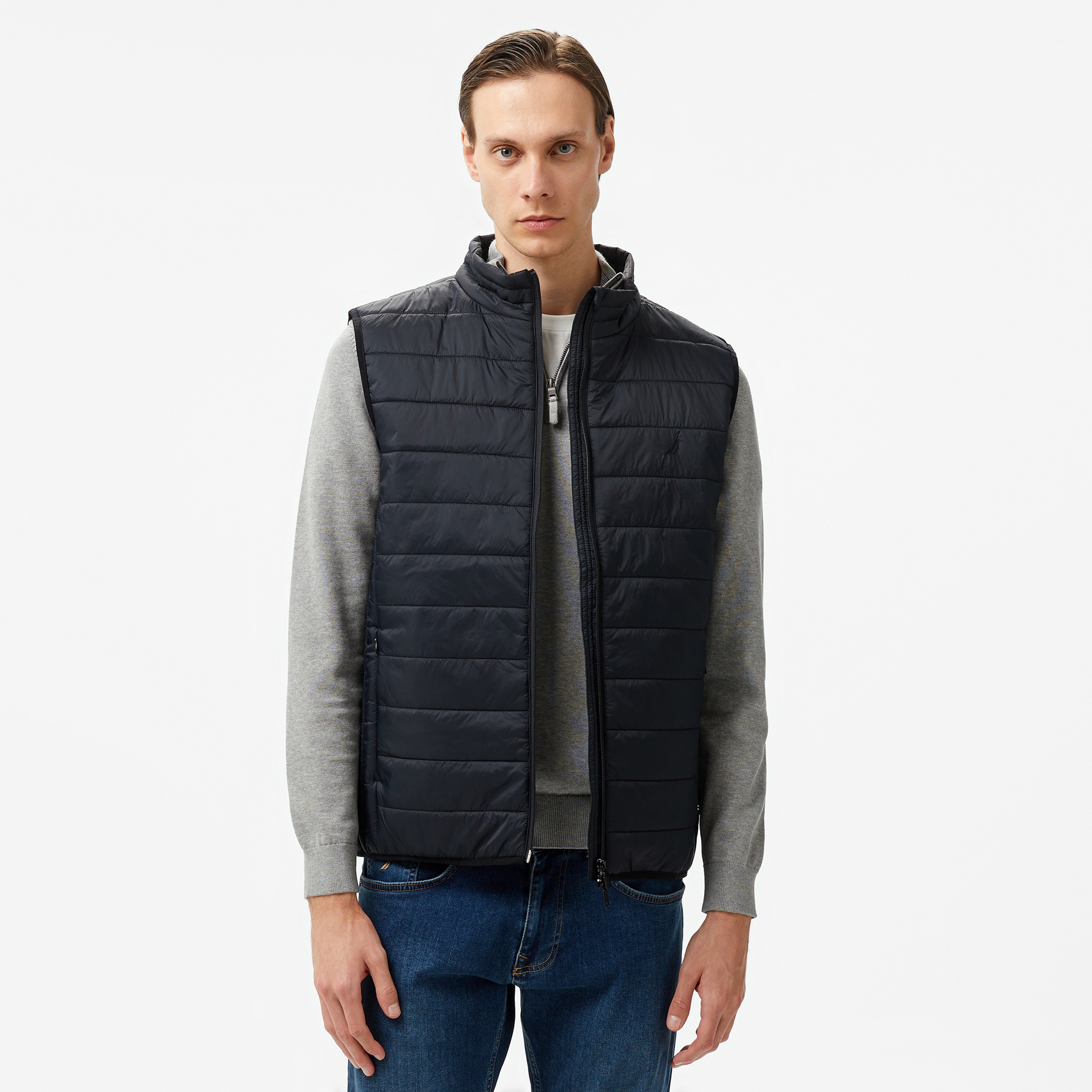 Nautica Erkek Siyah Yelek