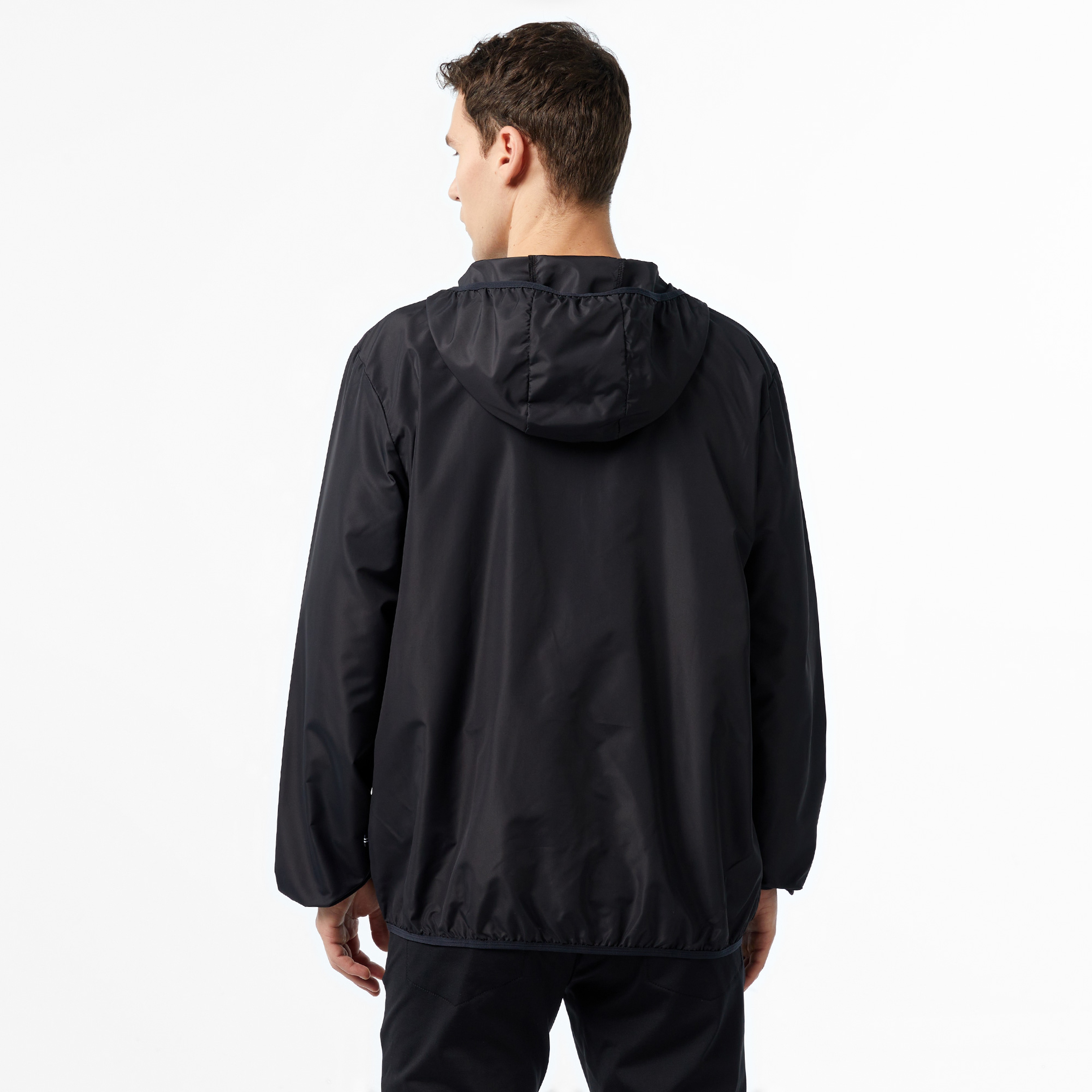 Nautica Erkek Siyah Yağmurluk
