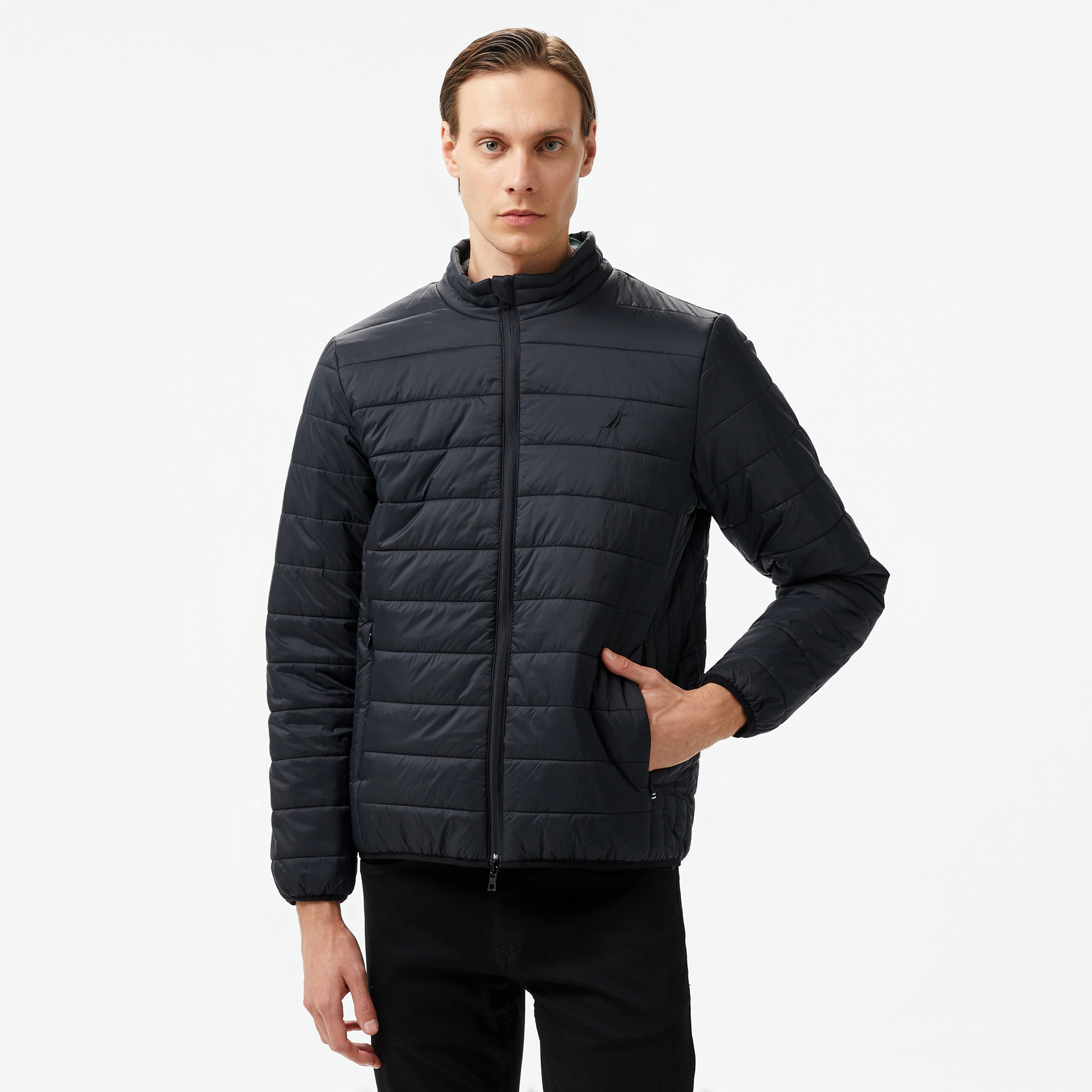 Nautica Erkek Siyah Mont