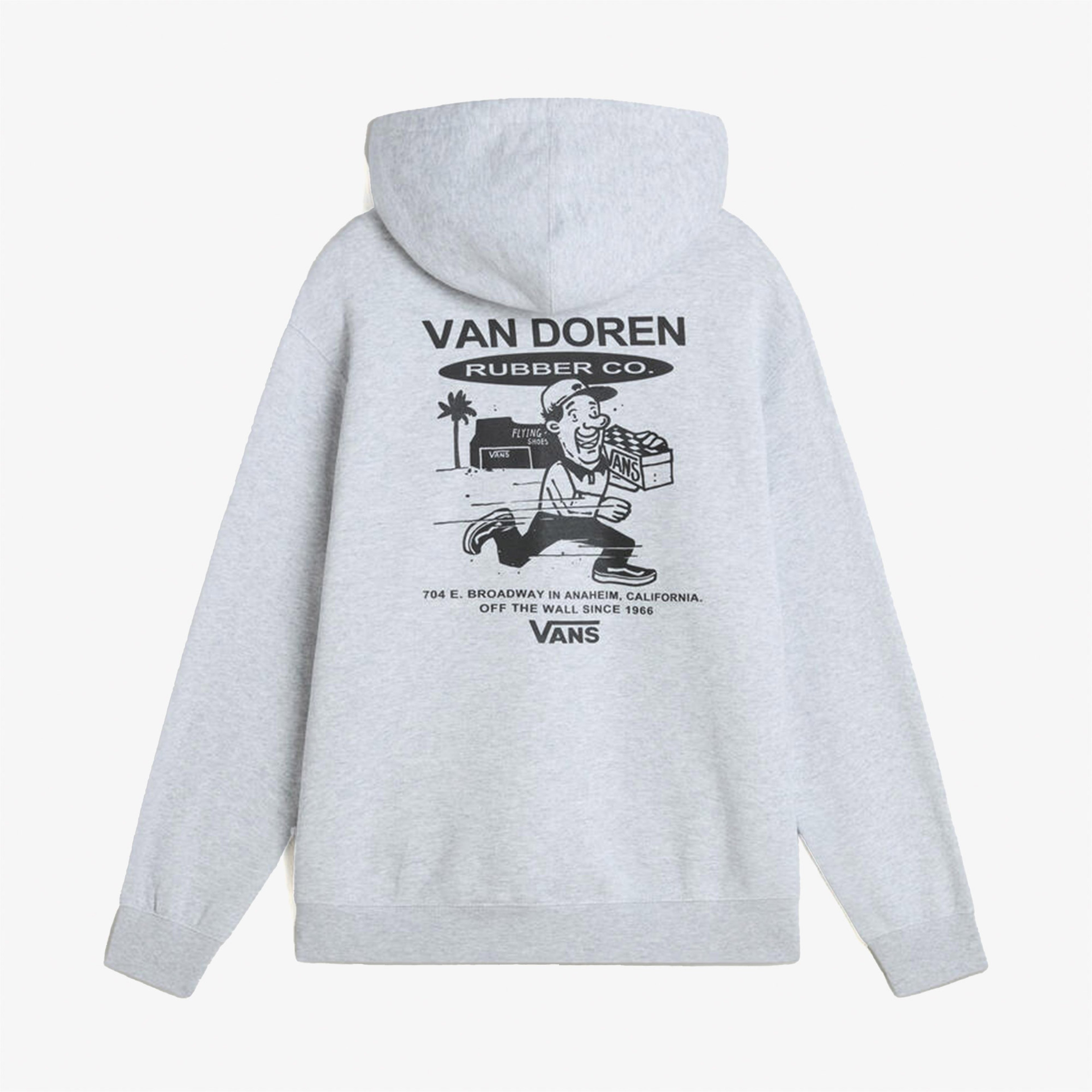 Vans Fun Gfx Loose Pullover Erkek Gri Sweatshirt