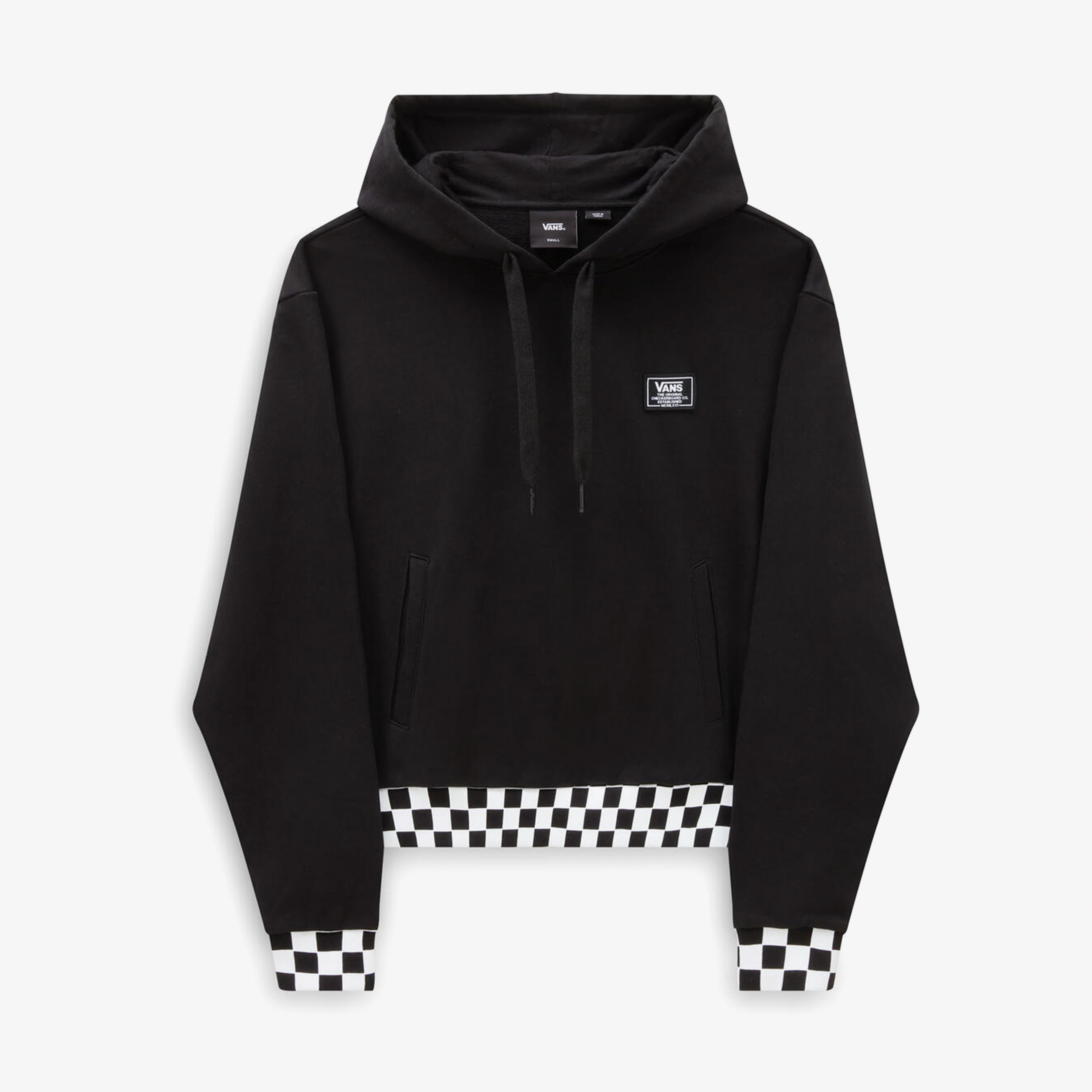 Vans Crop Iı Kadın Siyah Sweatshirt