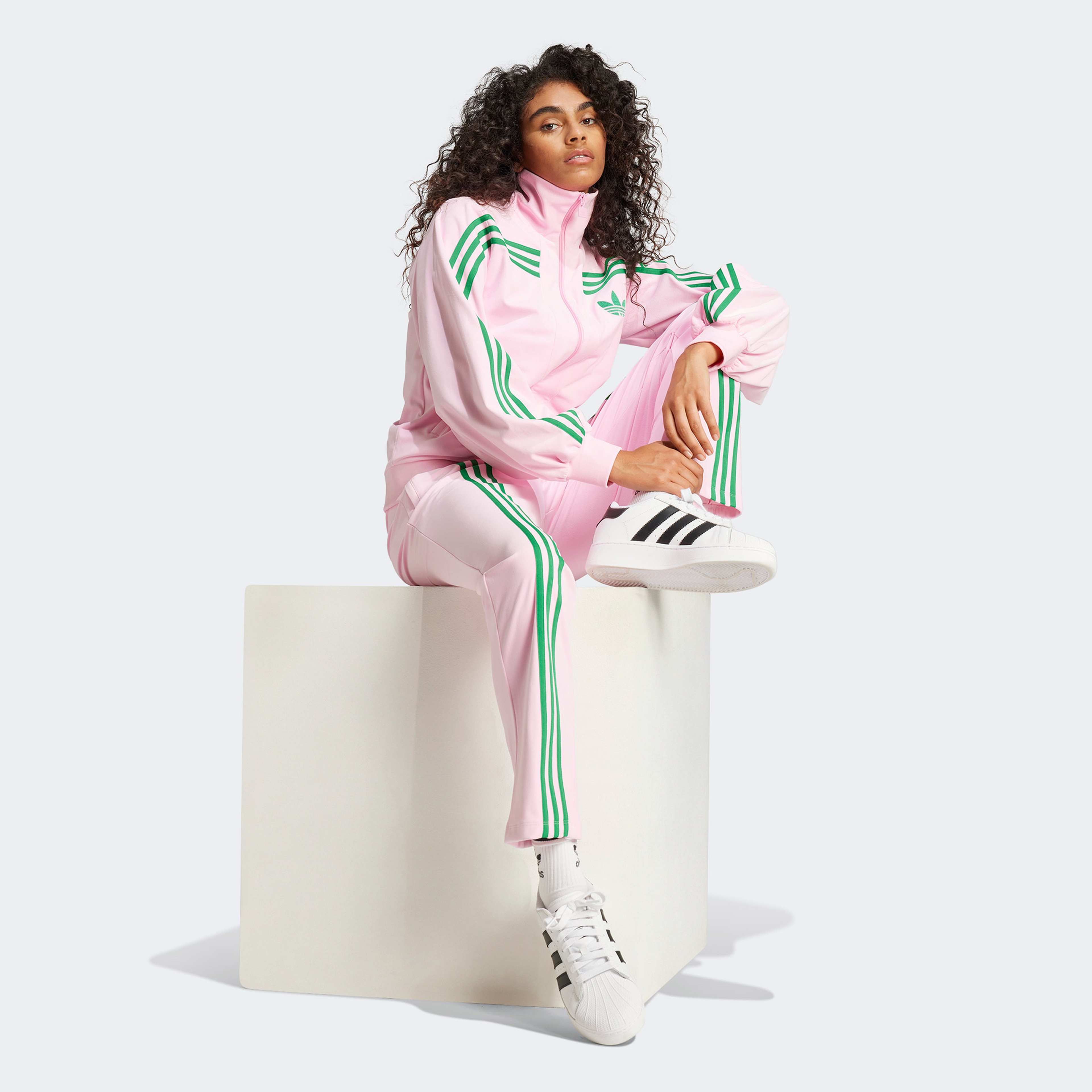 adidas 70s Velour Kadın Pembe Eşofman Altı