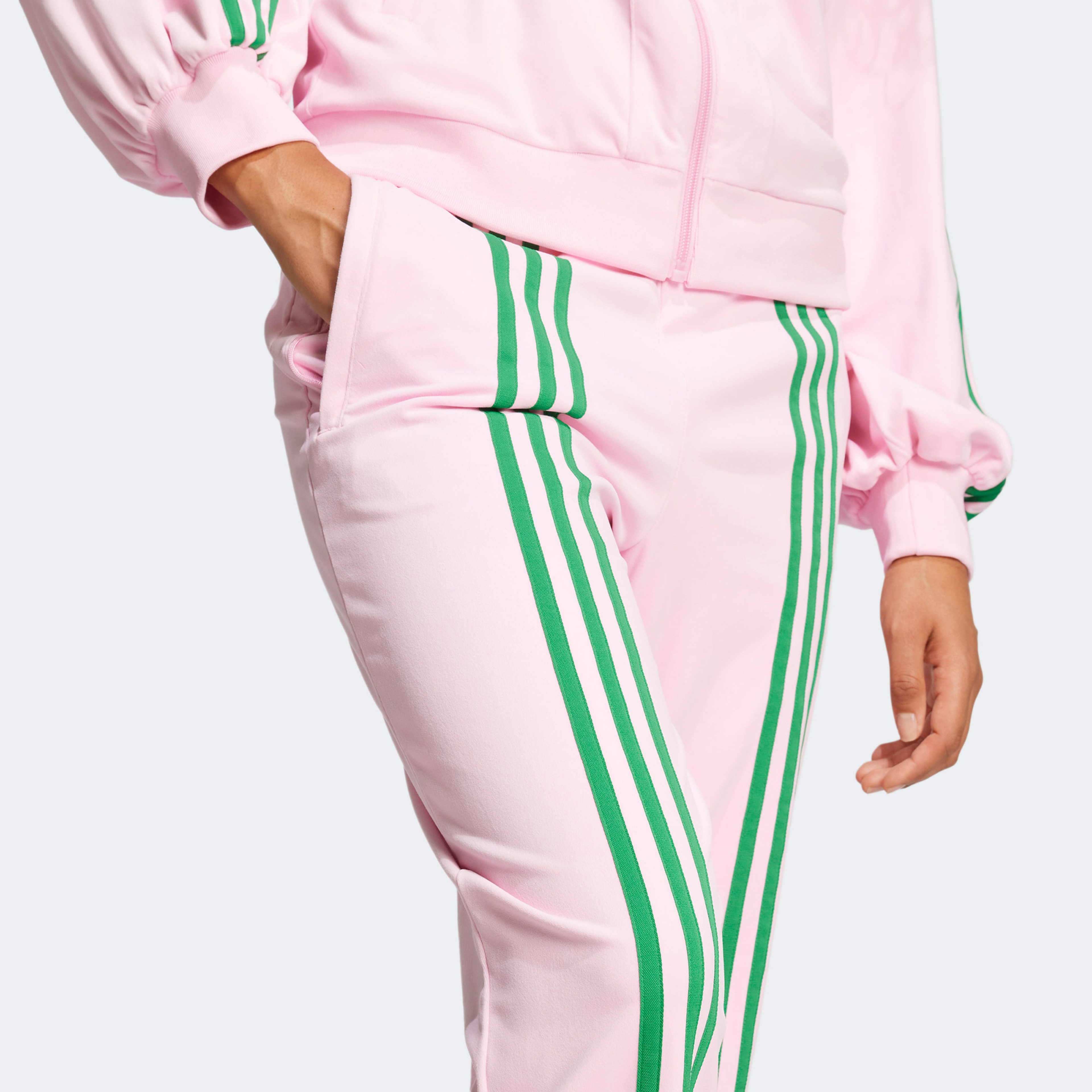 adidas 70s Velour Kadın Pembe Eşofman Altı