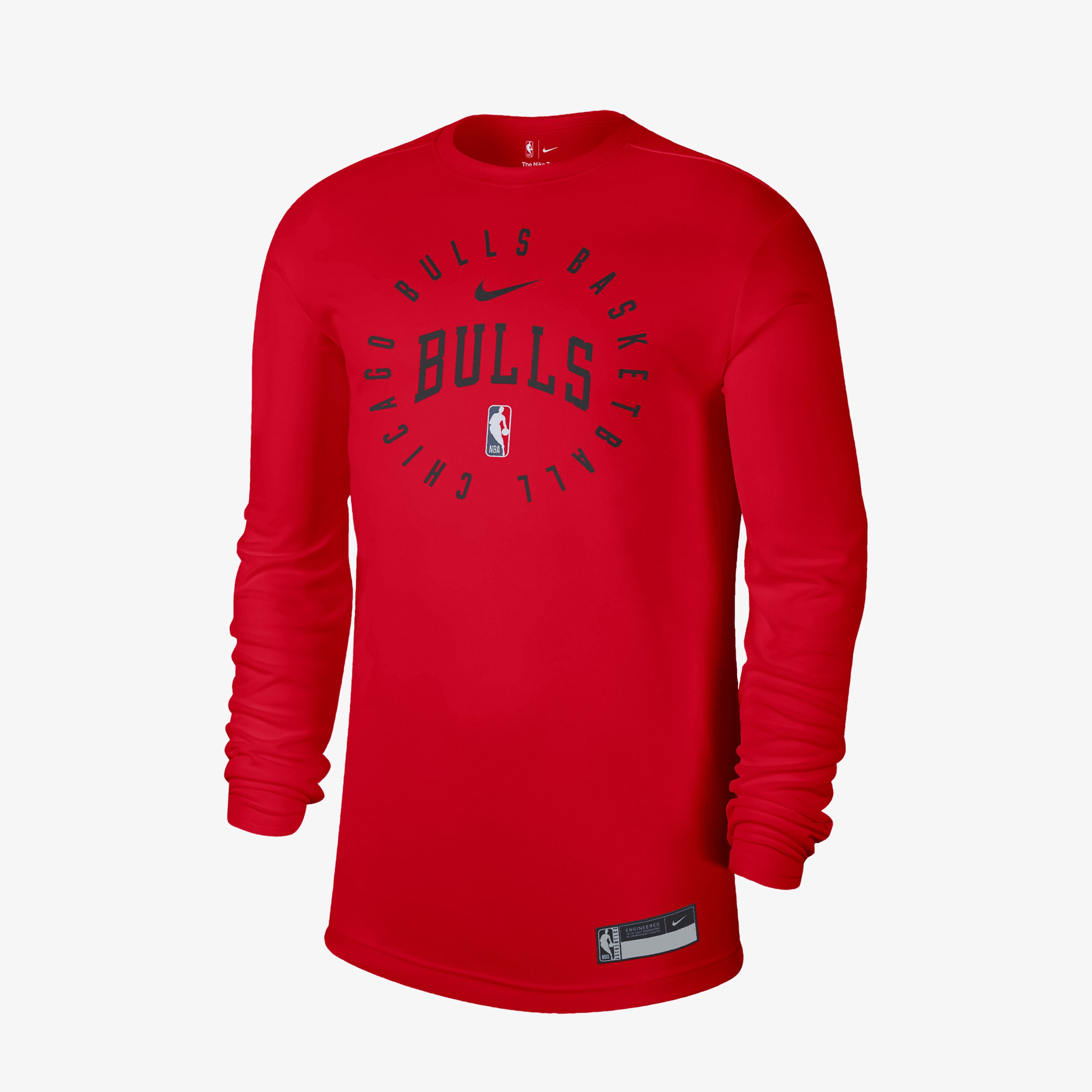 Nike Chi M Nk Rlgd Prtc Ls 24 Erkek Kırmızı T-Shirt