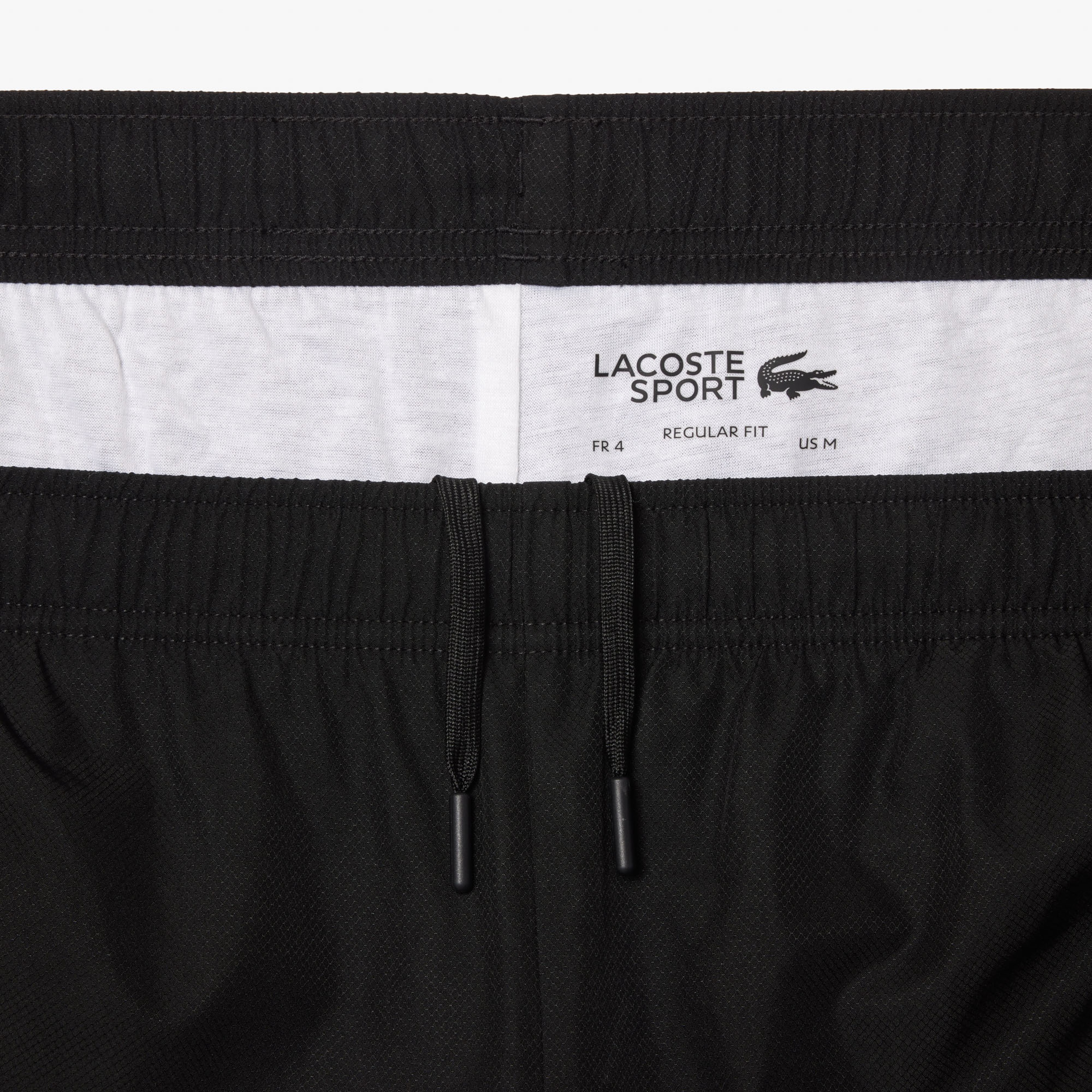 Erkek Regular Fit Baskılı Siyah Şort