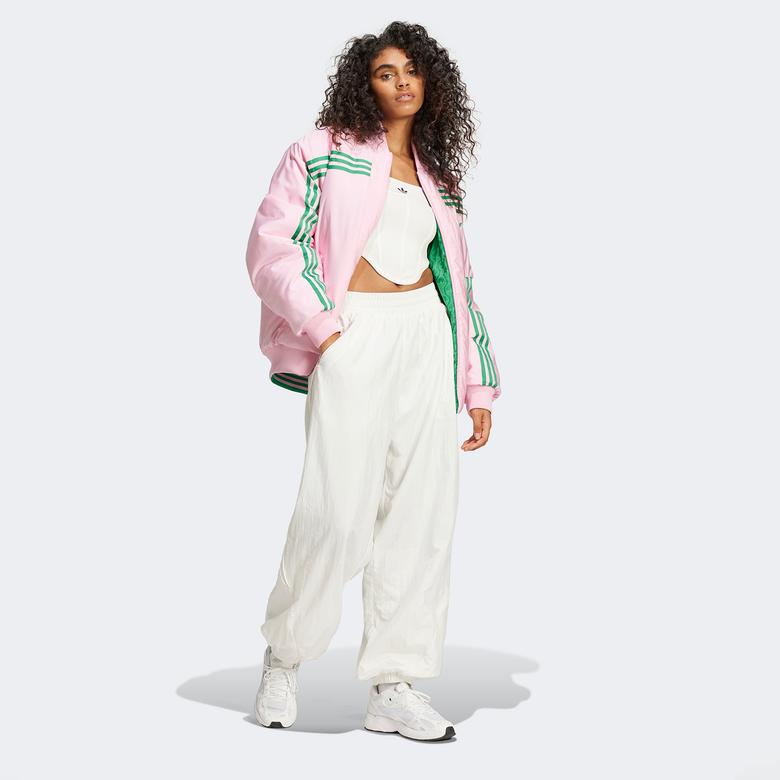 adidas 70s Reversible Oversized Bomber Yeşil Ceket