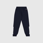 Champion Rib Cuff Çocuk Siyah Eşofman Altı