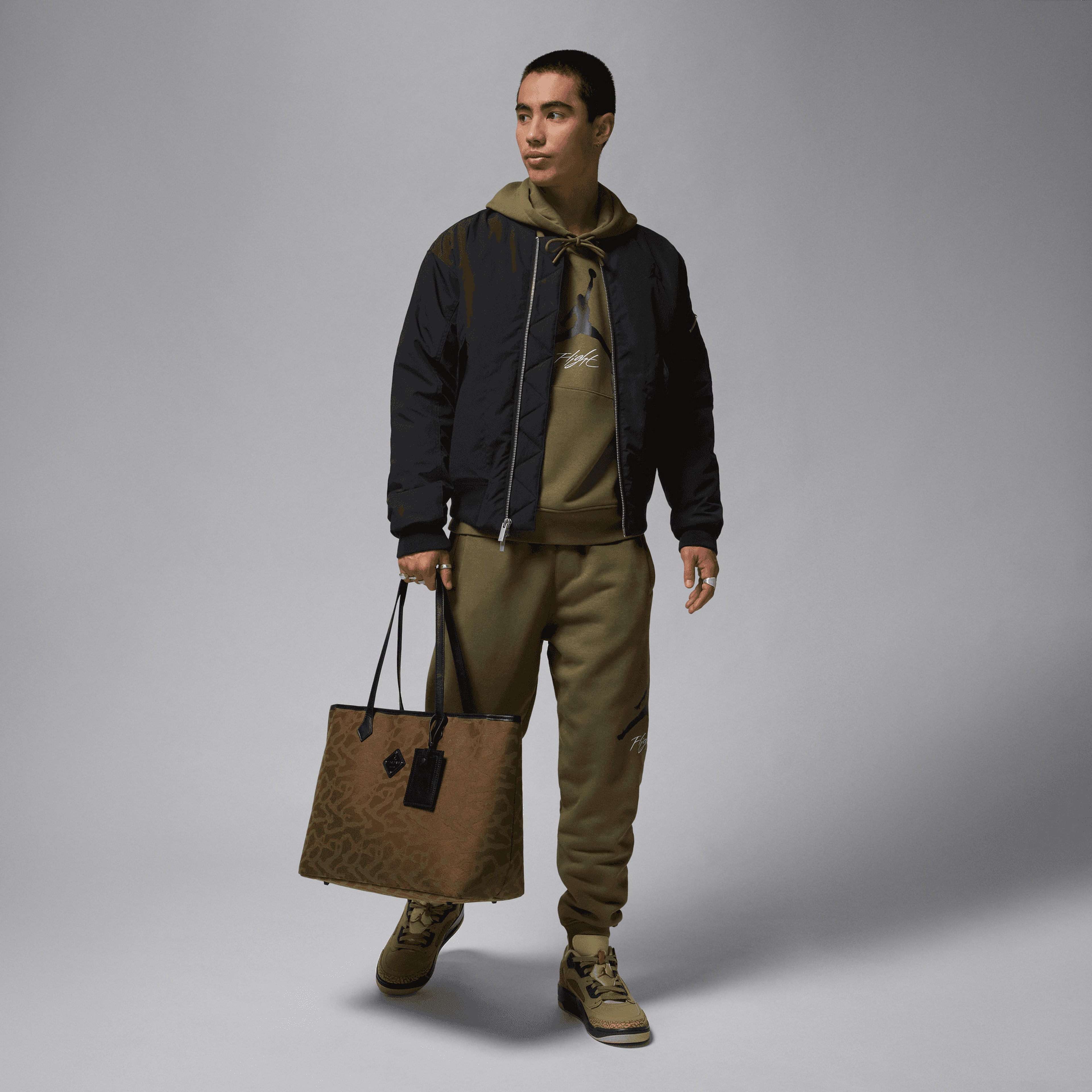 Jordan MJ Essential Fleece Erkek Yeşil Eşofman Altı