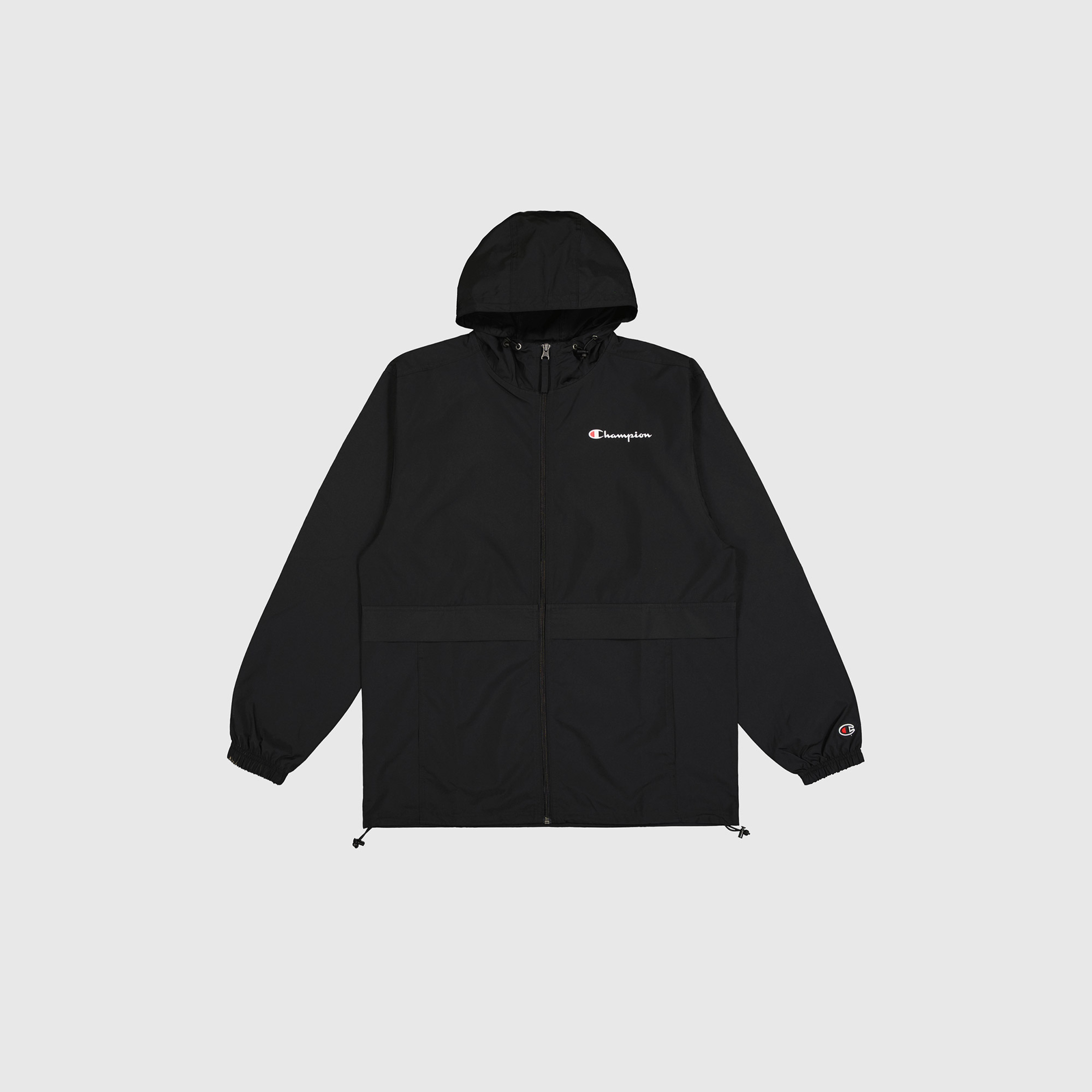 Champion Windbreaker Erkek Siyah Ceket