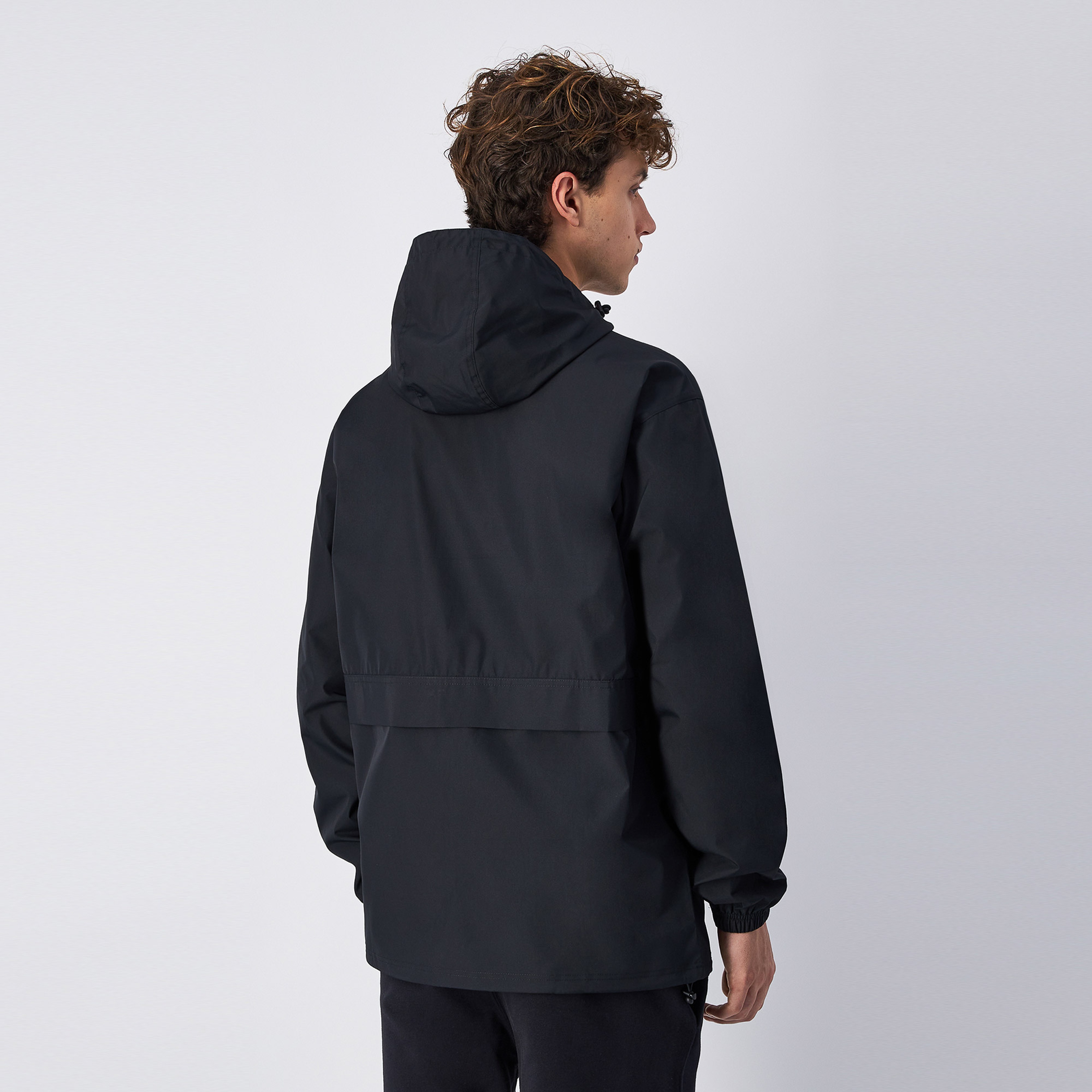 Champion Windbreaker Erkek Siyah Ceket