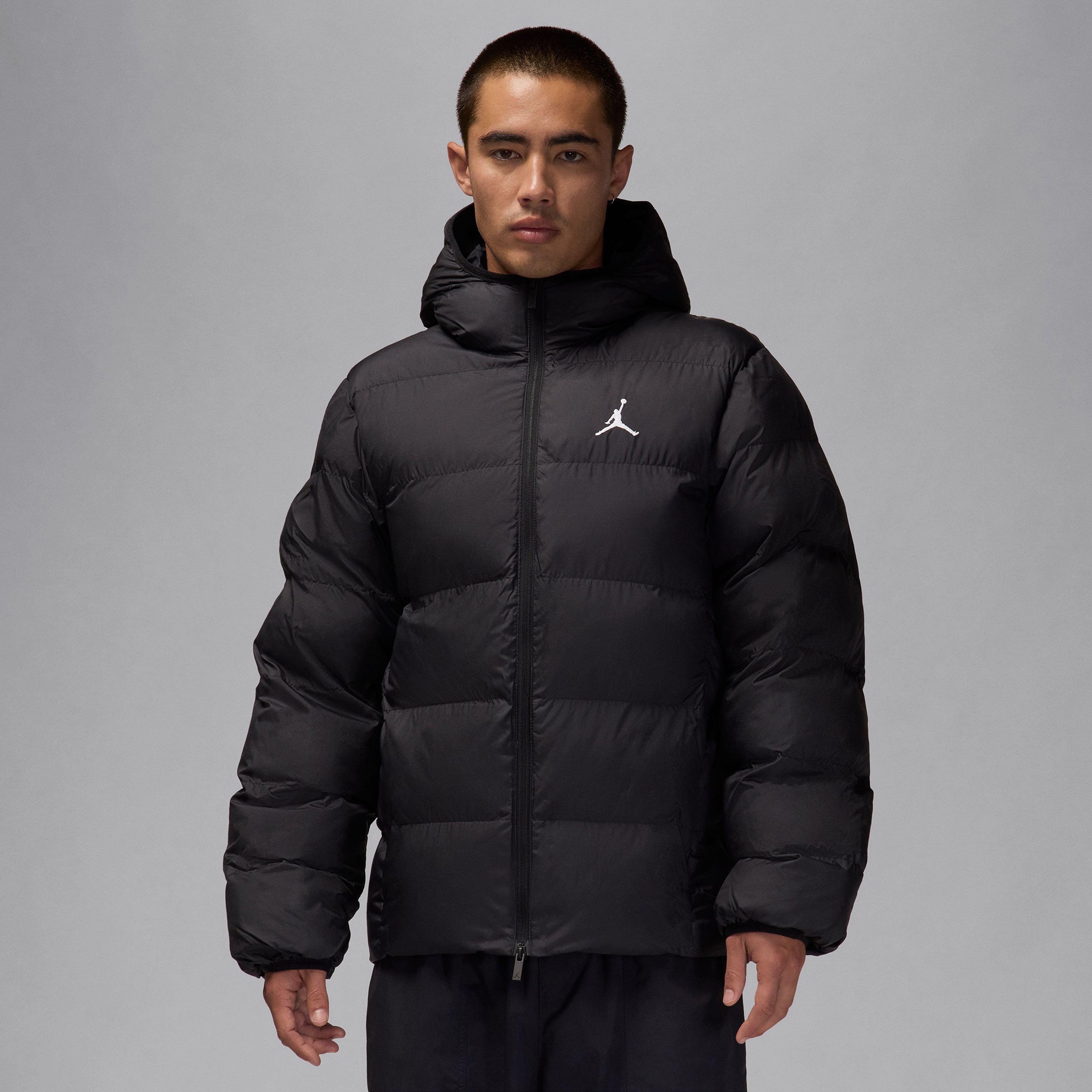 Nike M J Brk Puffer Erkek Siyah Ceket