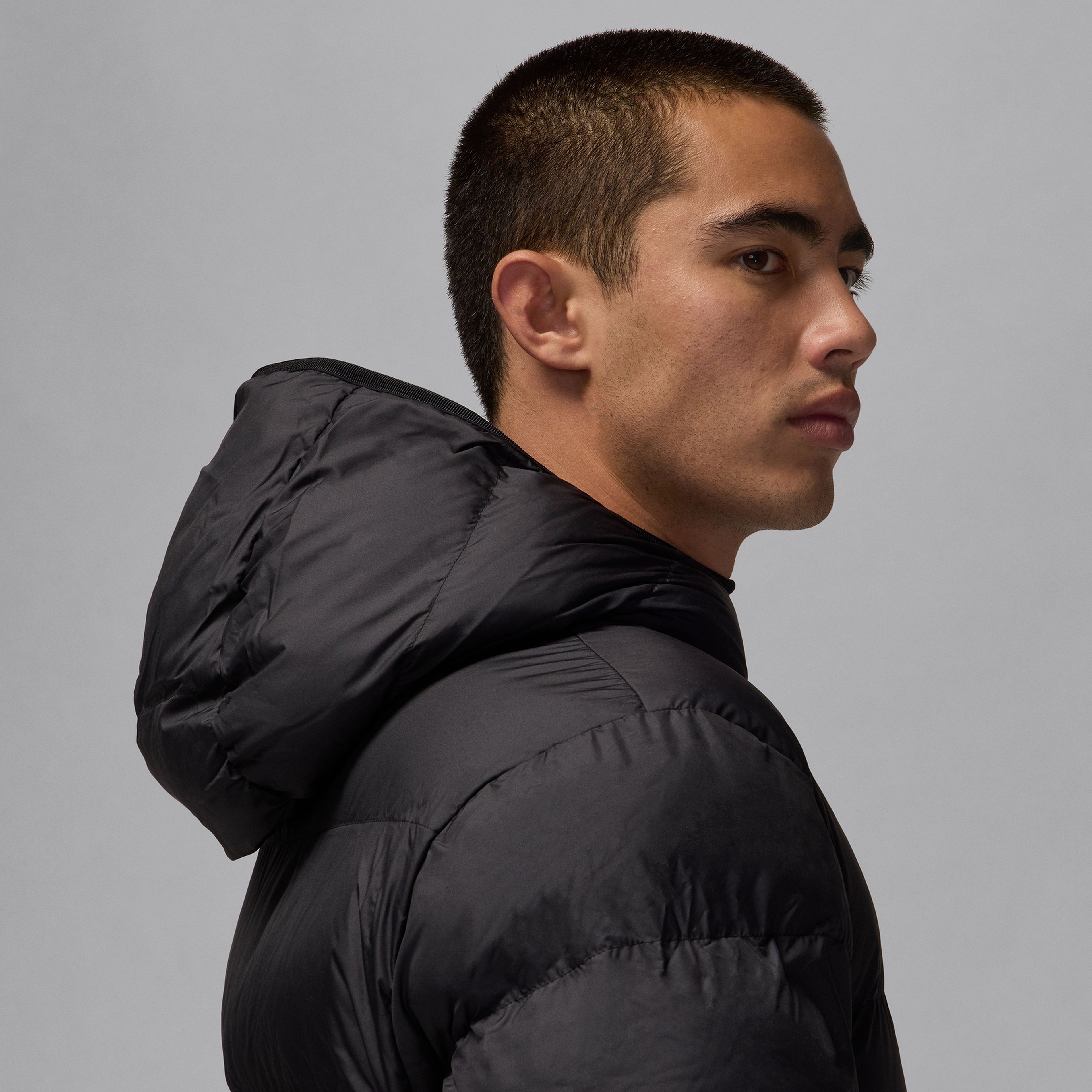 Nike M J Brk Puffer Erkek Siyah Ceket