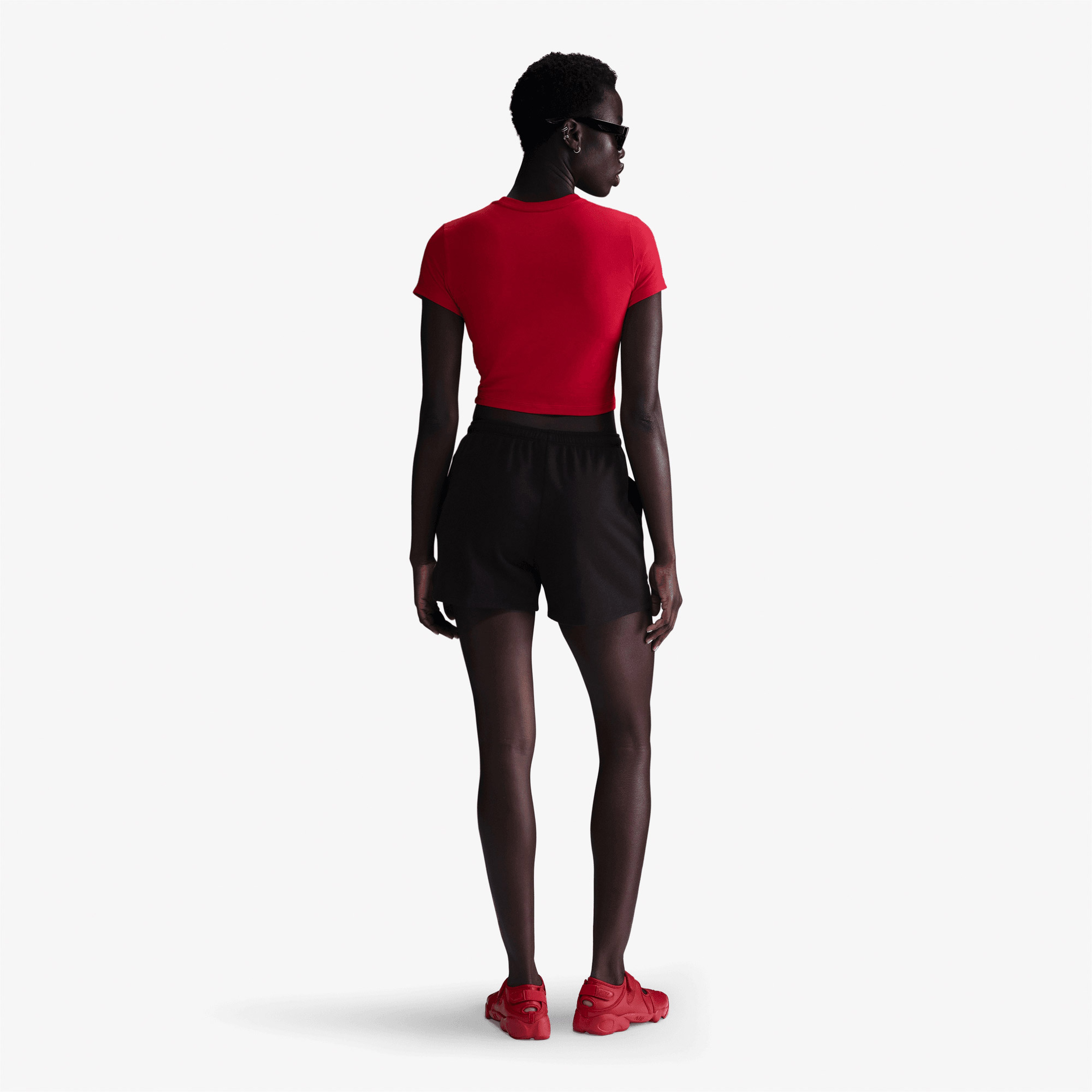 Nike Sportswear Chill Knit Kadın Kırmızı T-Shirt