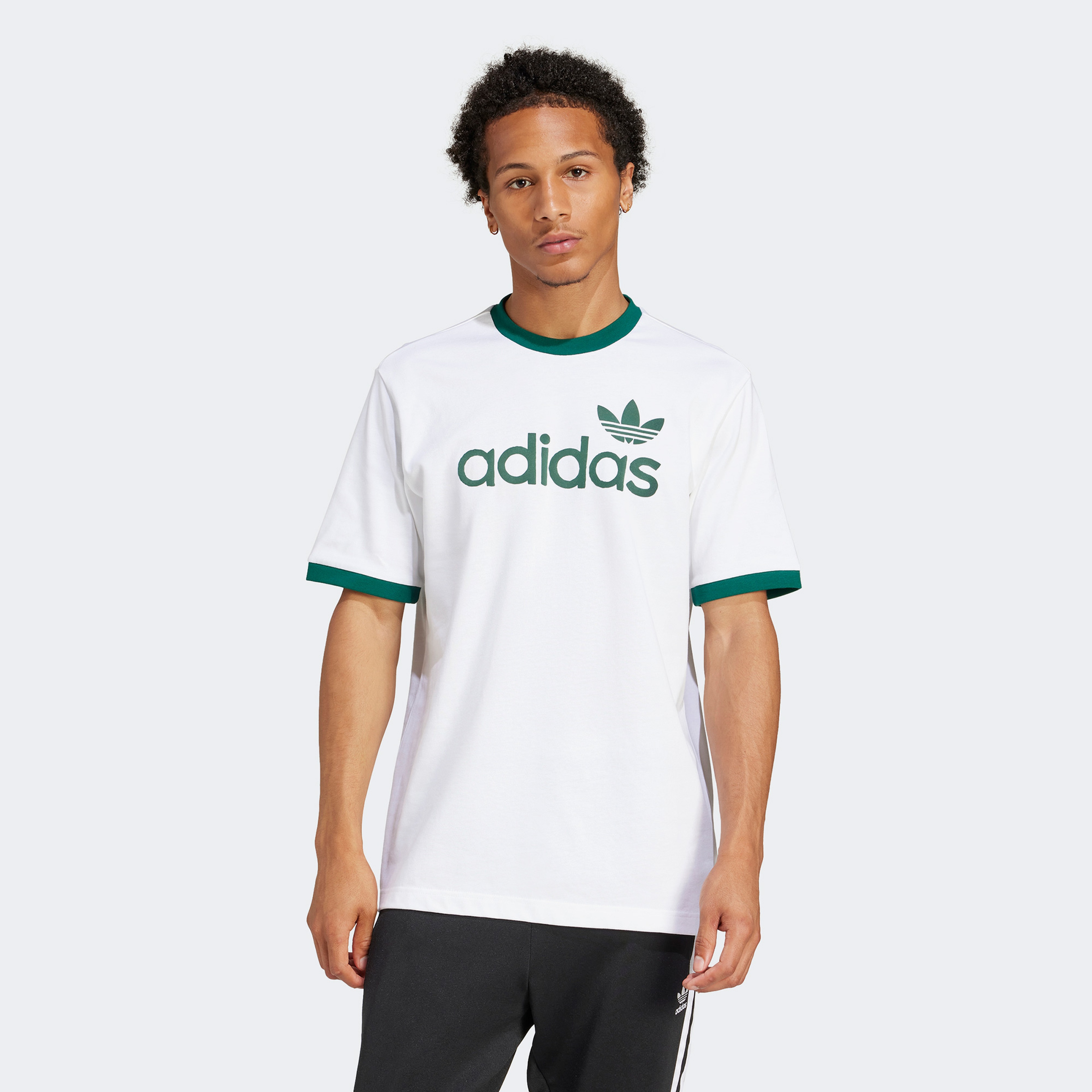 adidas Simple Erkek Beyaz T-Shirt