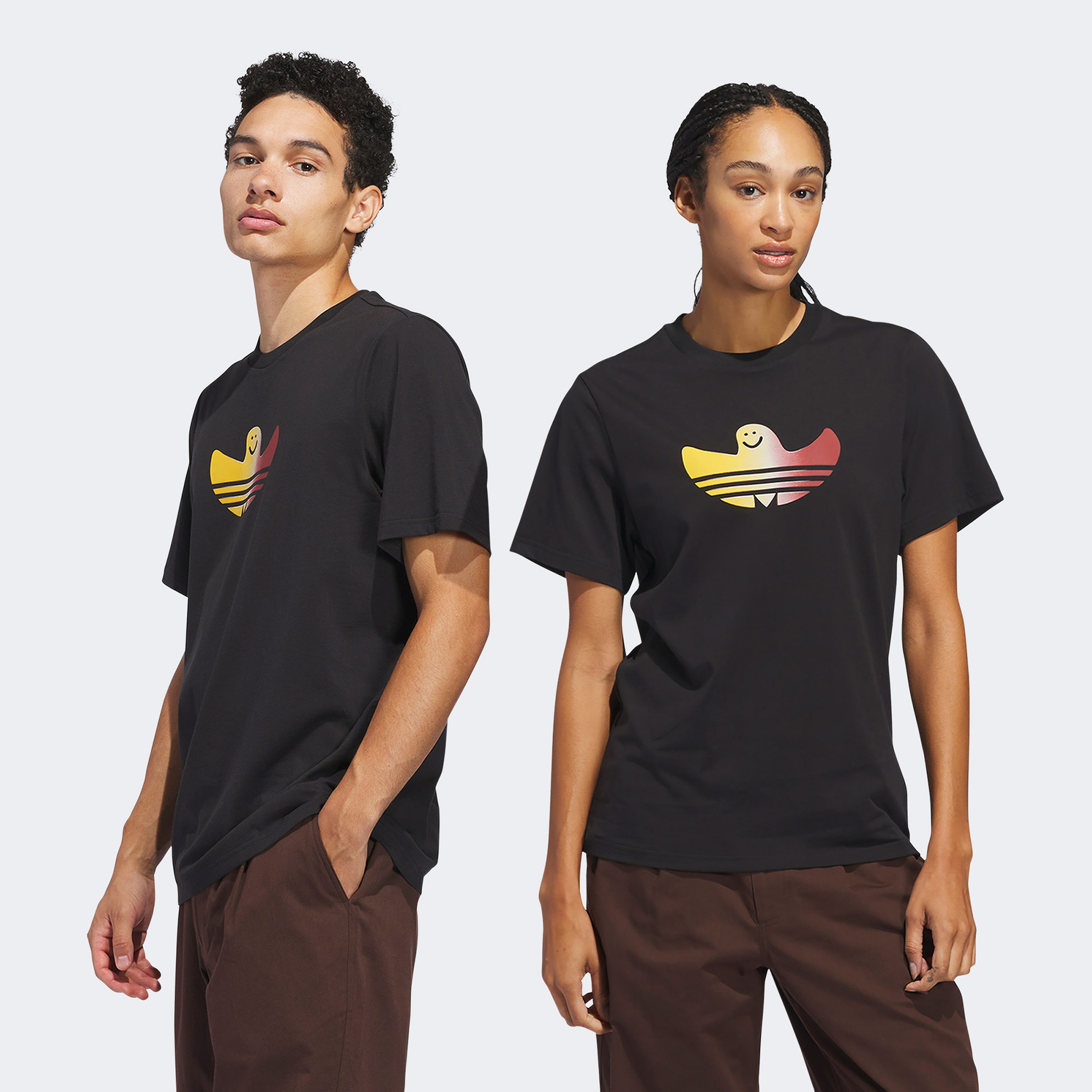 adidas Shmoofoil Fill Erkek Siyah T-Shirt