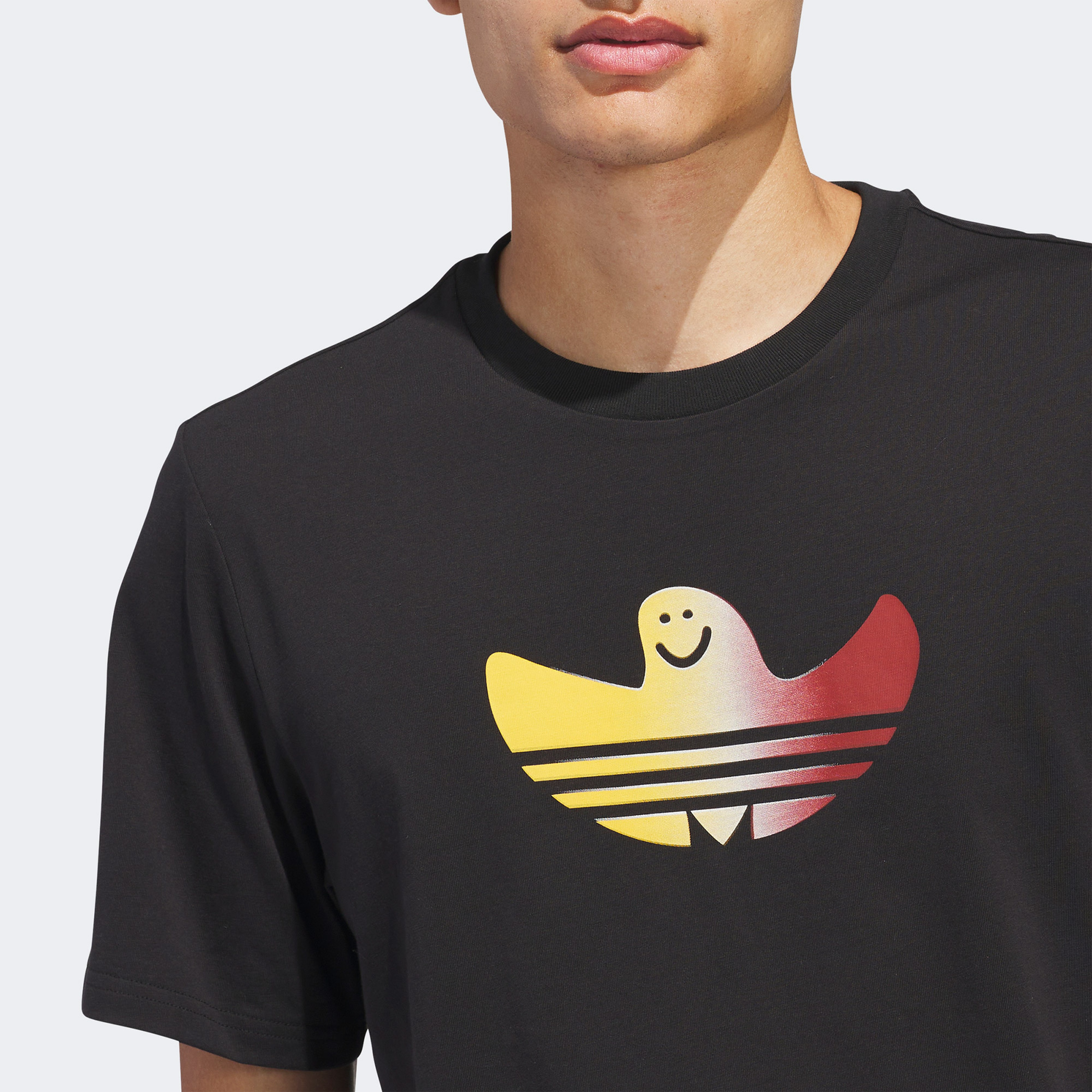 adidas Shmoofoil Fill Erkek Siyah T-Shirt