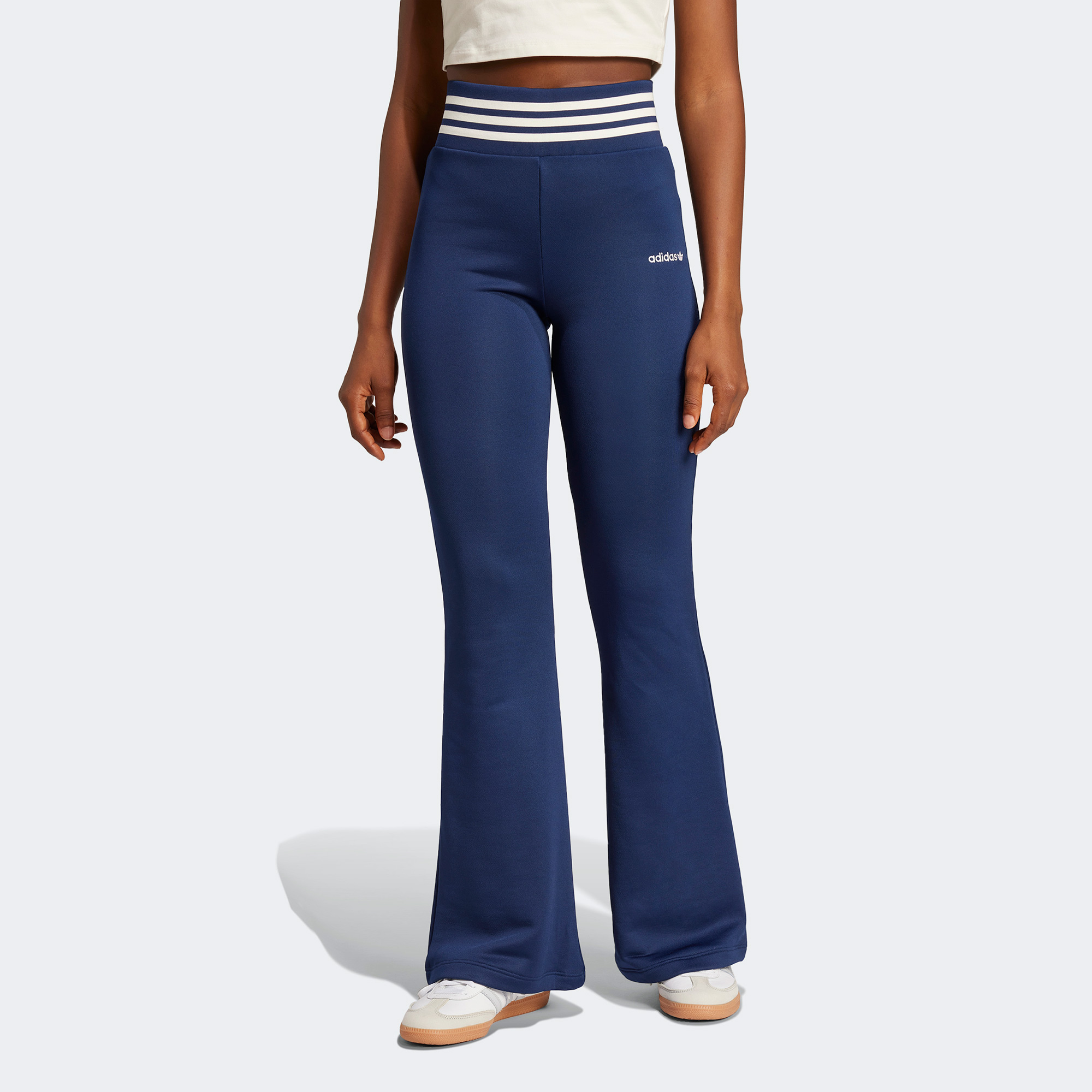 ファム adidas Flared Kadın Lacivert Bol Paça Eşofman AltıXSJC7688| Occasion