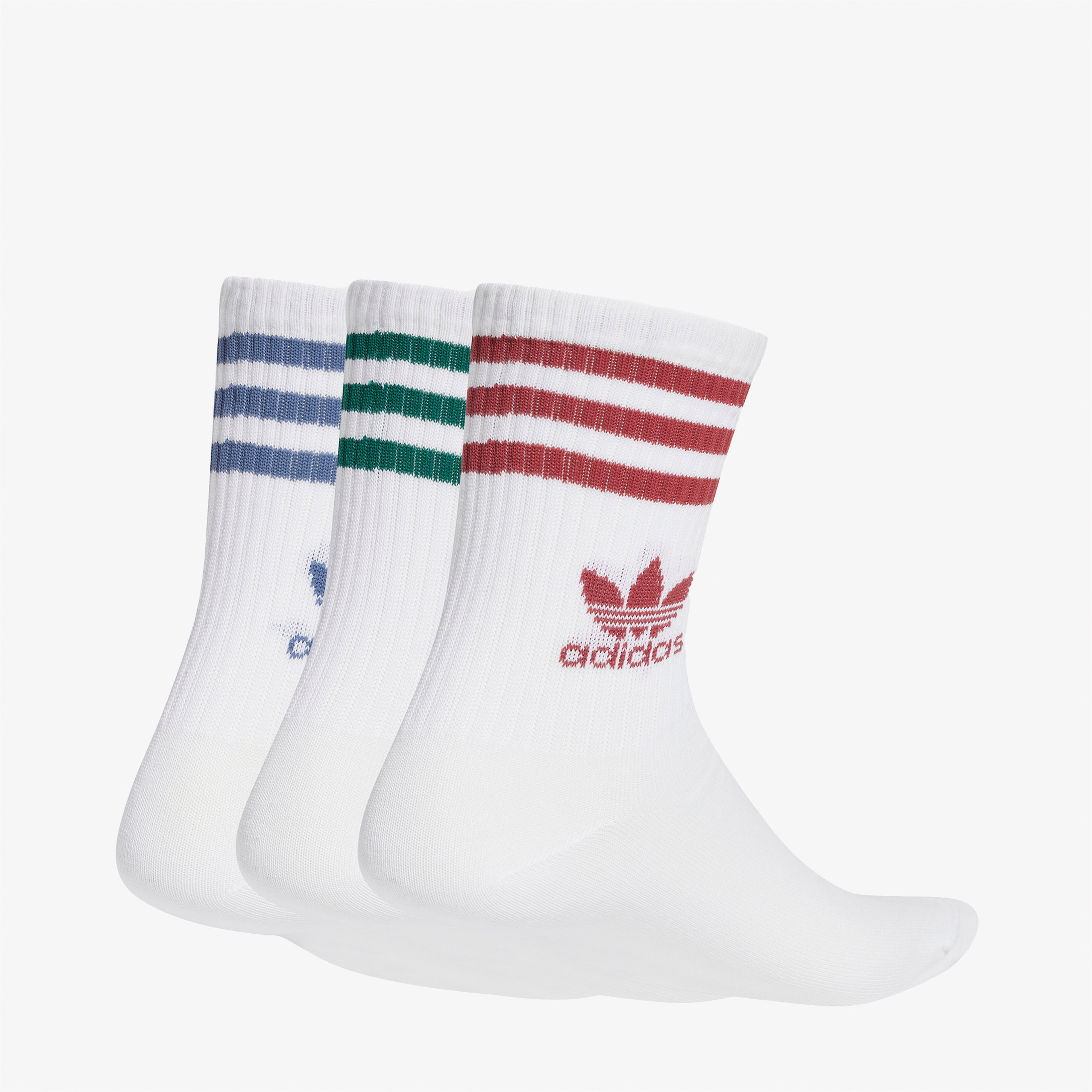 adidas Crew Sock 3'lü Unisex Beyaz Çorap