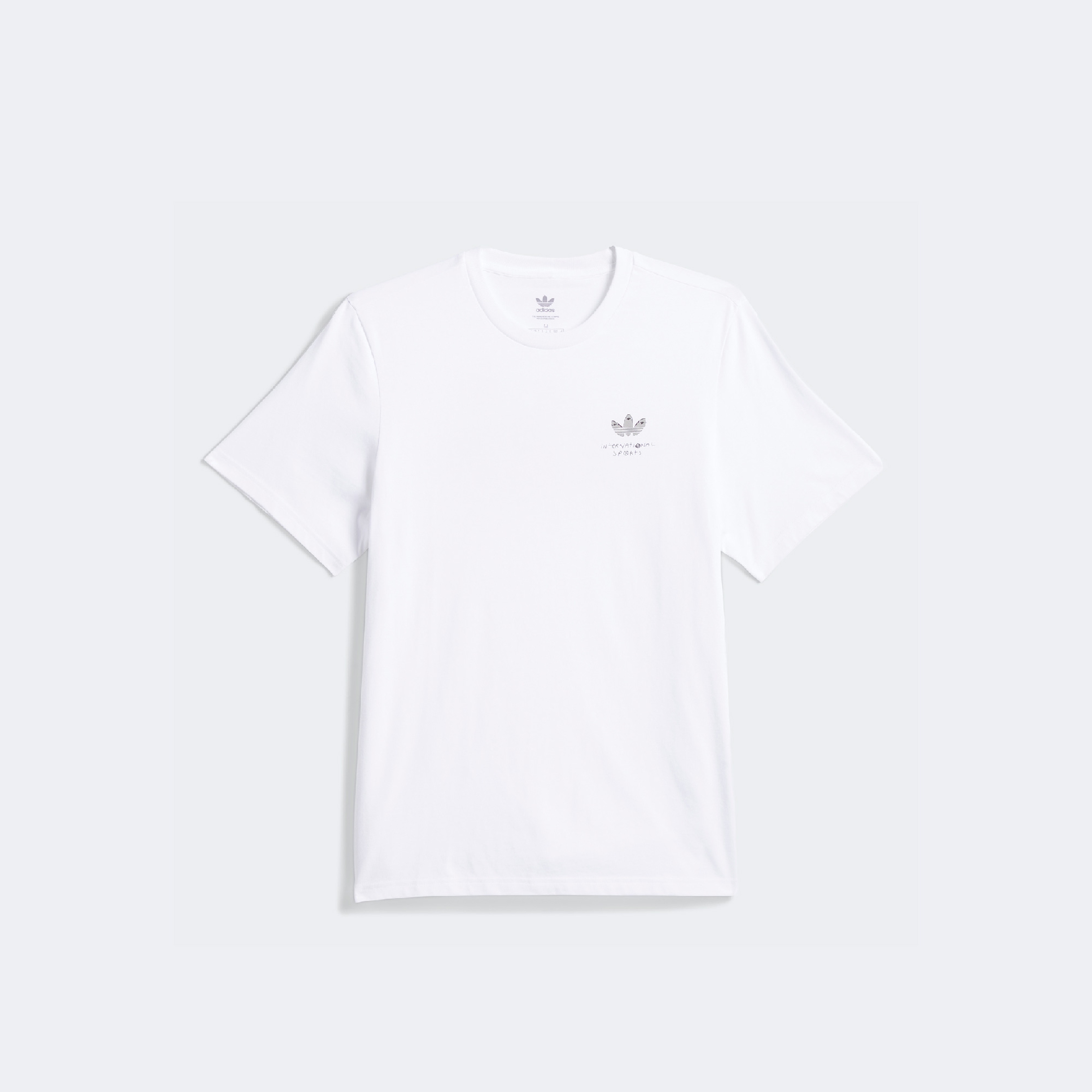 adidas Hj Trash Erkek Beyaz T-Shirt