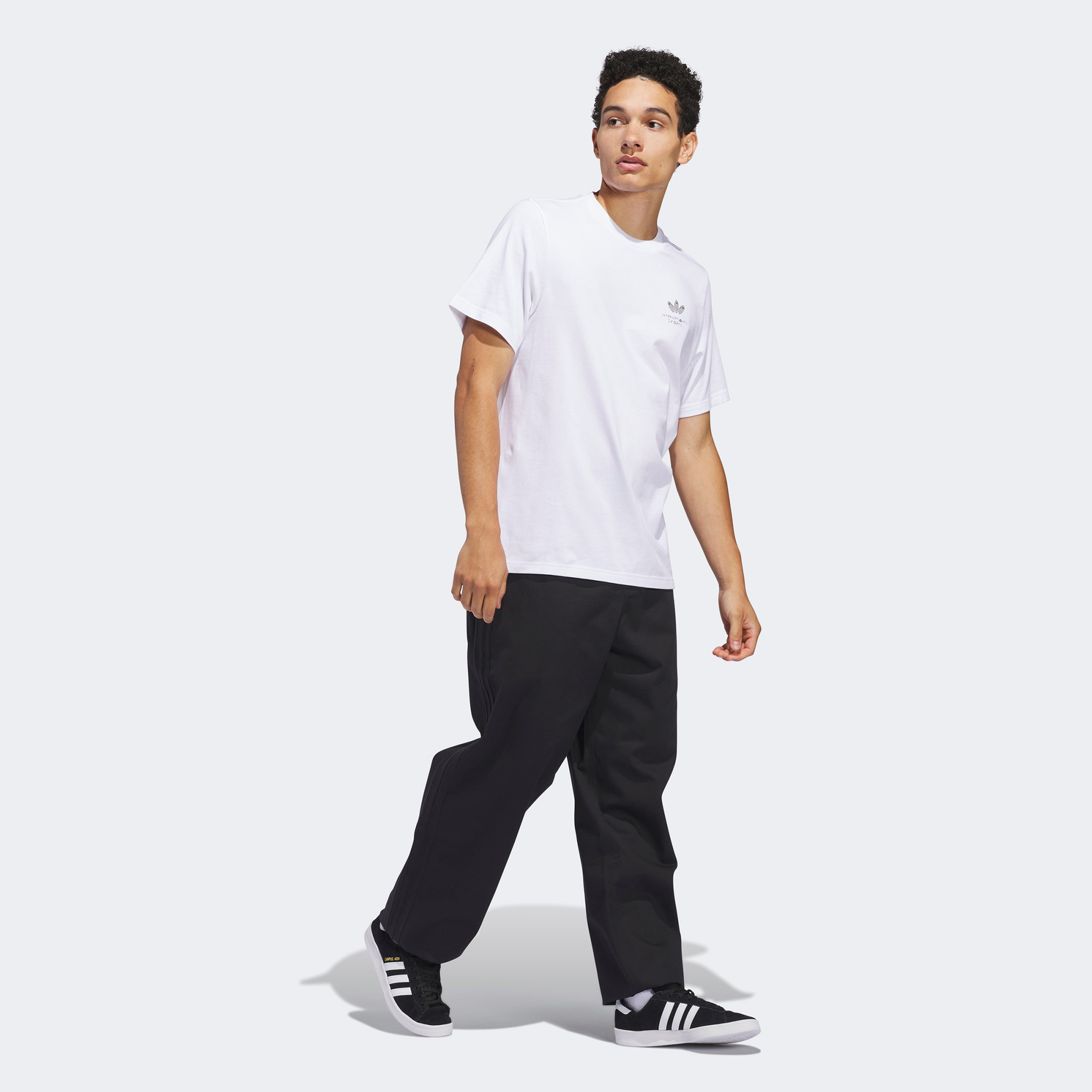 adidas Hj Trash Erkek Beyaz T-Shirt