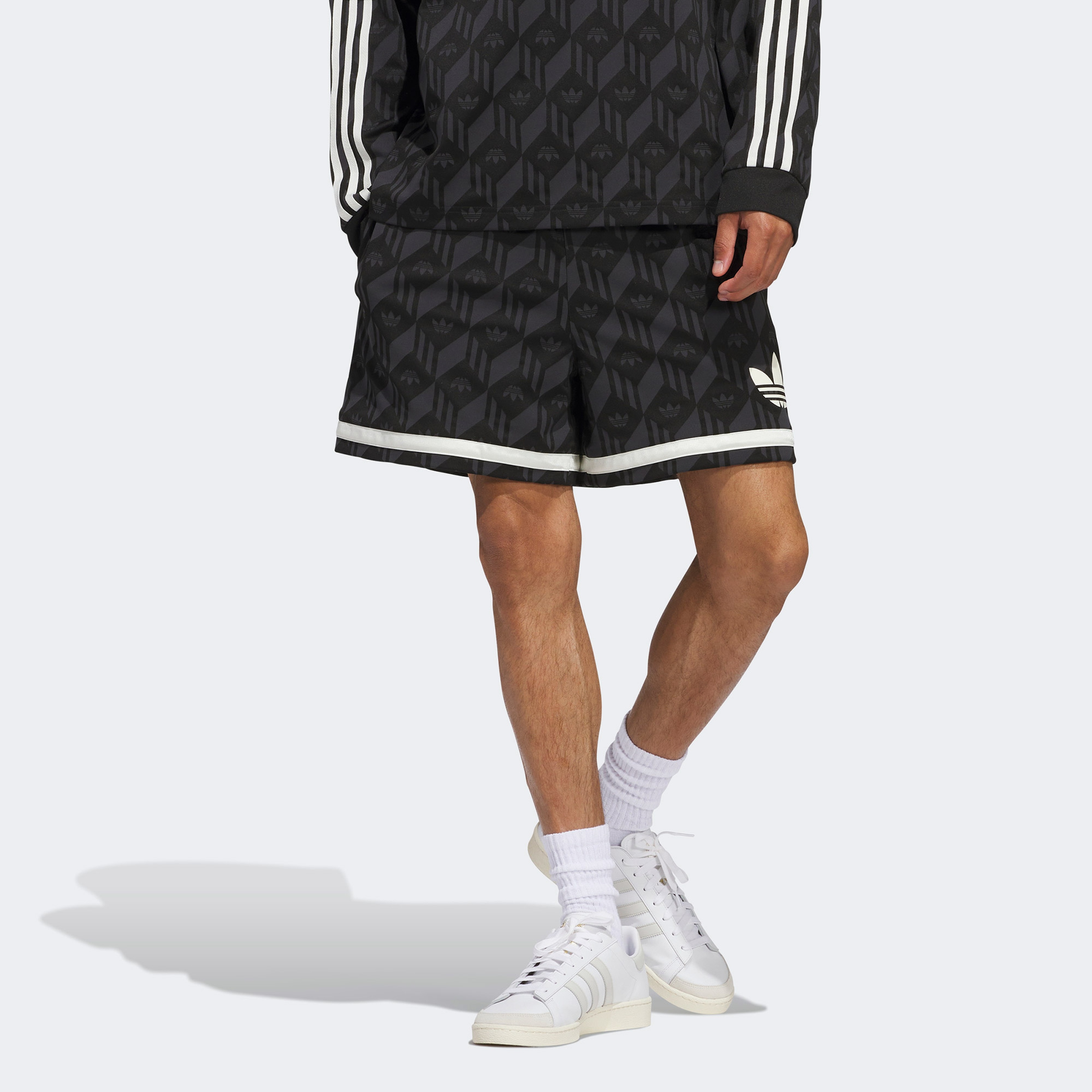adidas Jacquared Unisex Siyah Basketbol Şortu