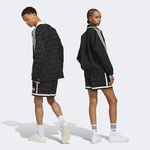 adidas Jacquared Unisex Siyah Basketbol Şortu