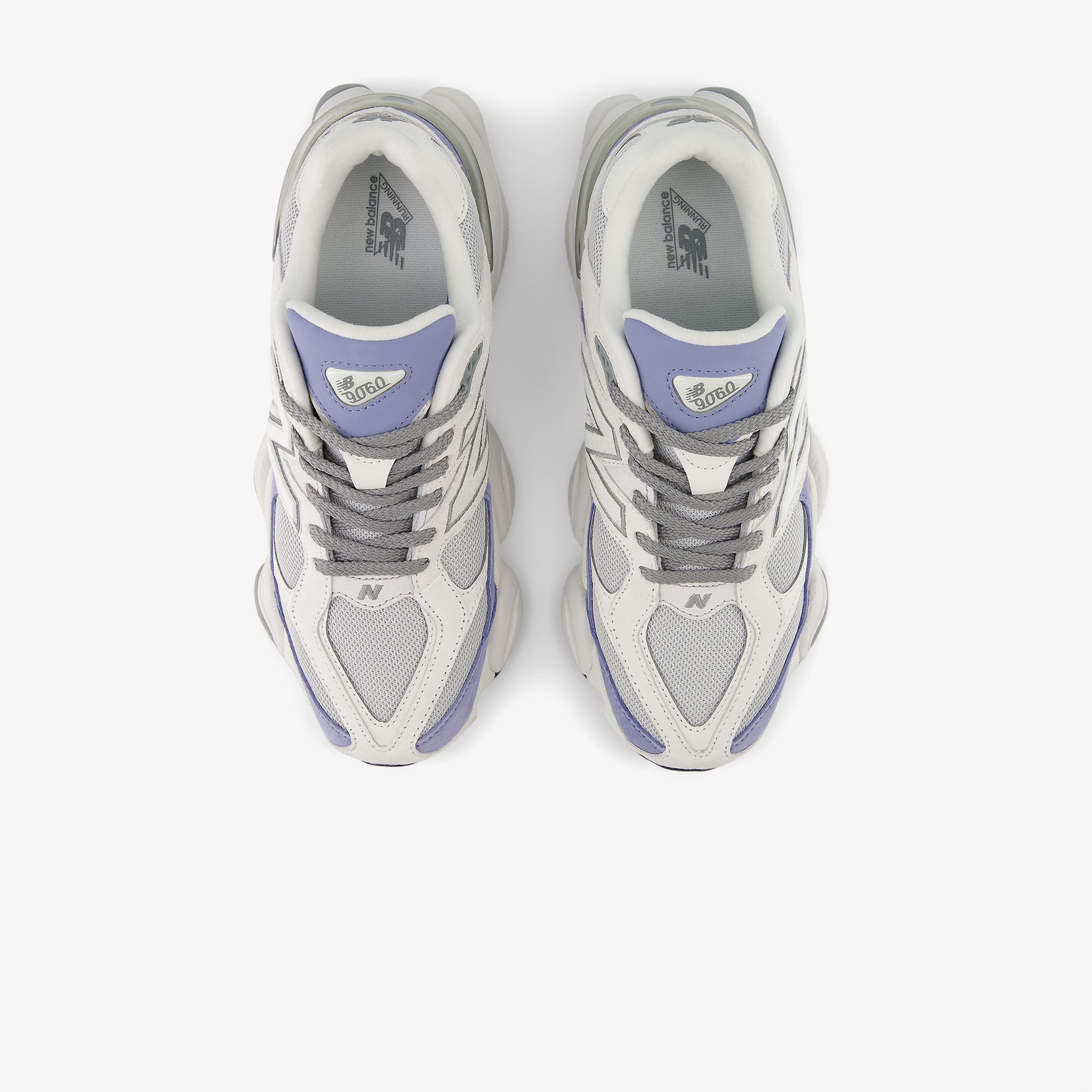 New Balance 9060 Kadın Beyaz/Mor Spor Ayakkabı