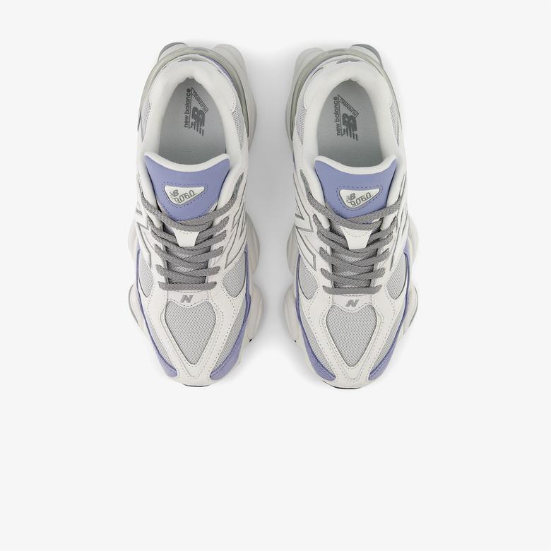 New Balance 9060 Kadın Beyaz/Mor Spor Ayakkabı