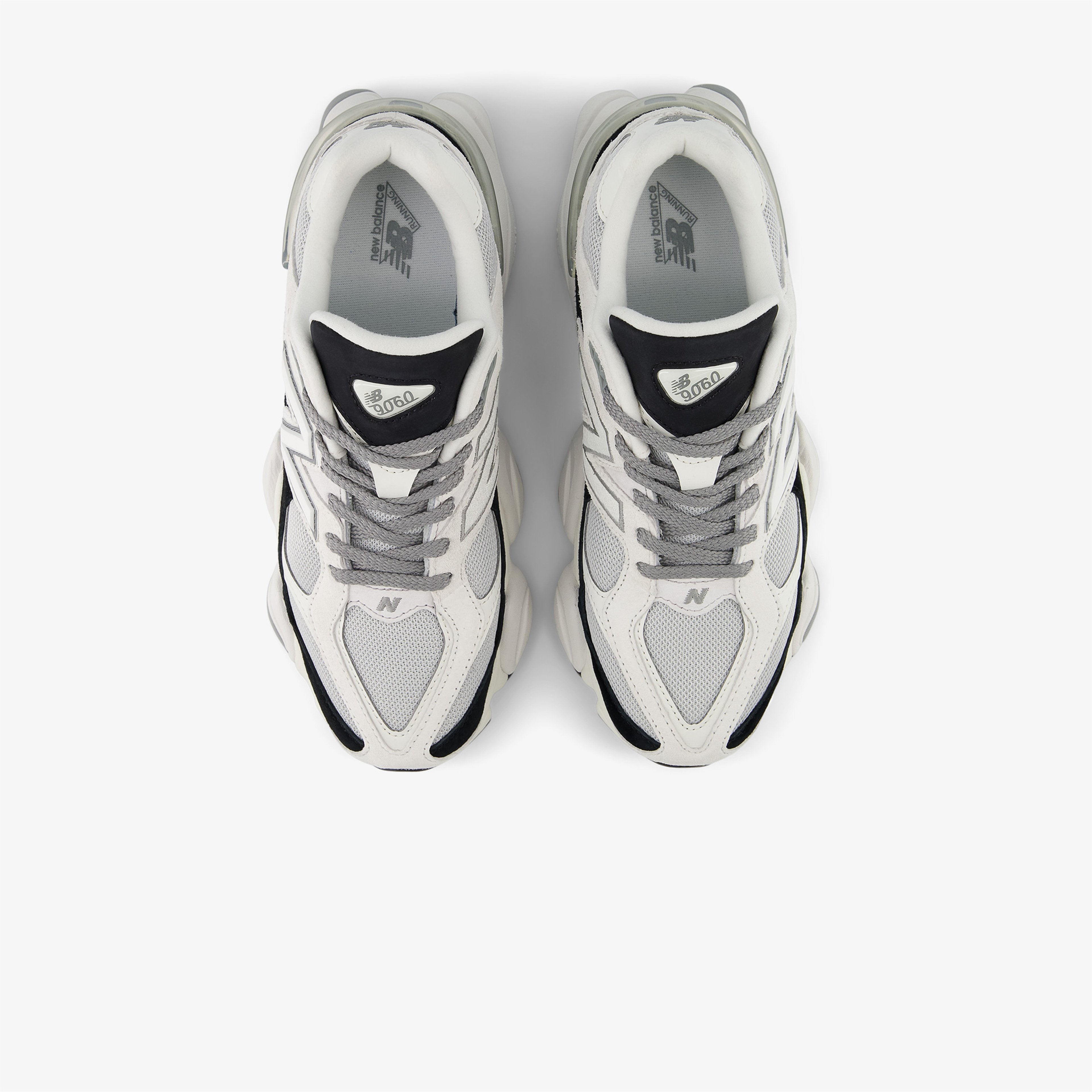 New Balance 9060 Unisex Beyaz/Siyah Spor Ayakkabı