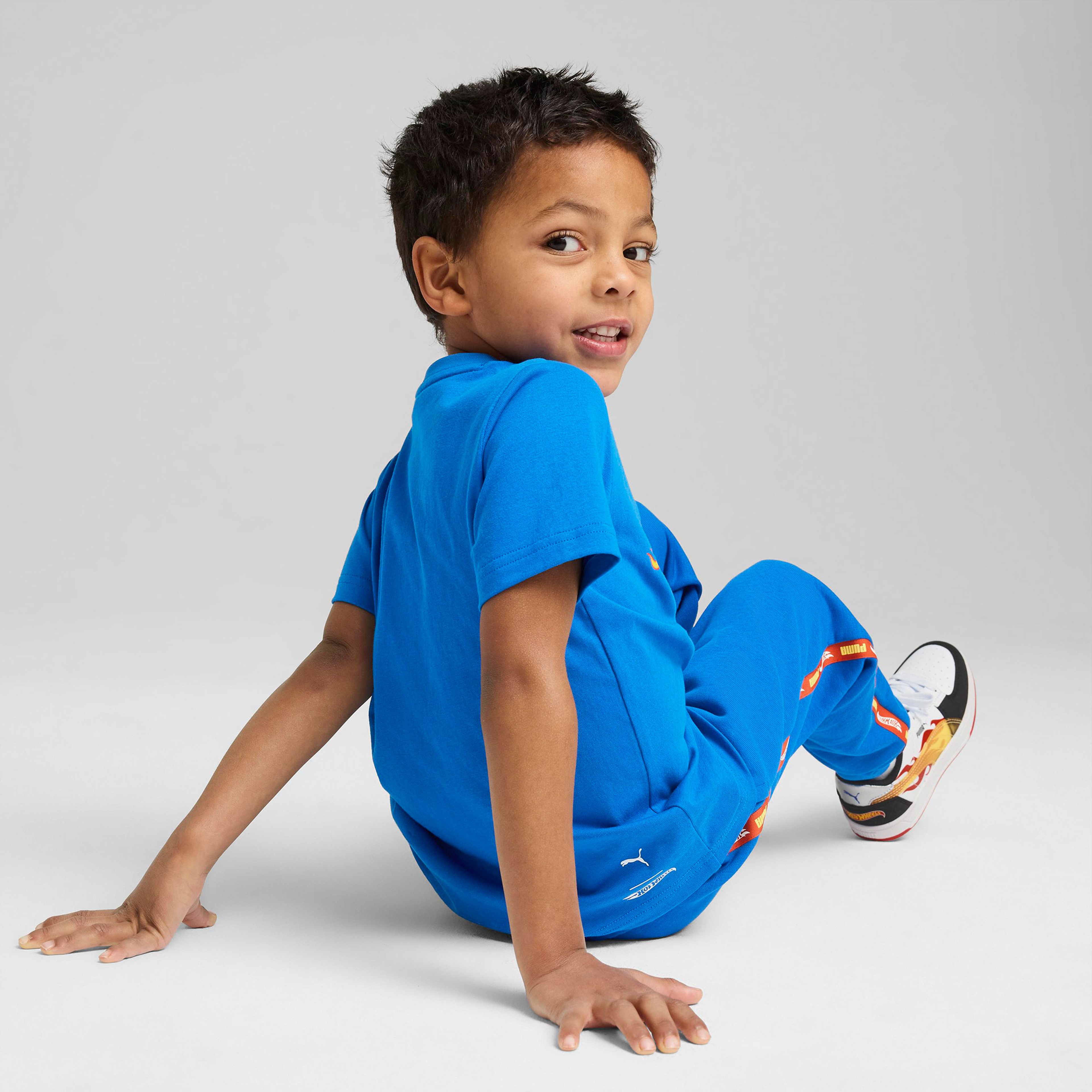 Puma X Hot Wheels Çocuk Lacivert T-Shirt
