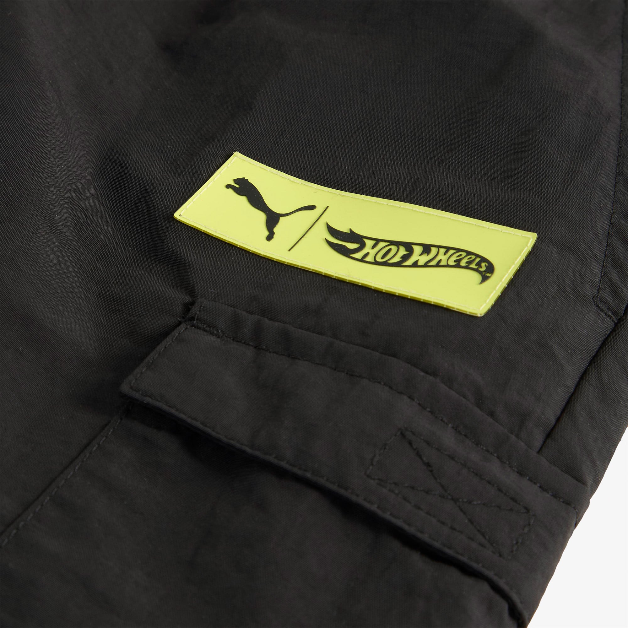 Puma X Hot Wheels Çocuk Siyah Şort
