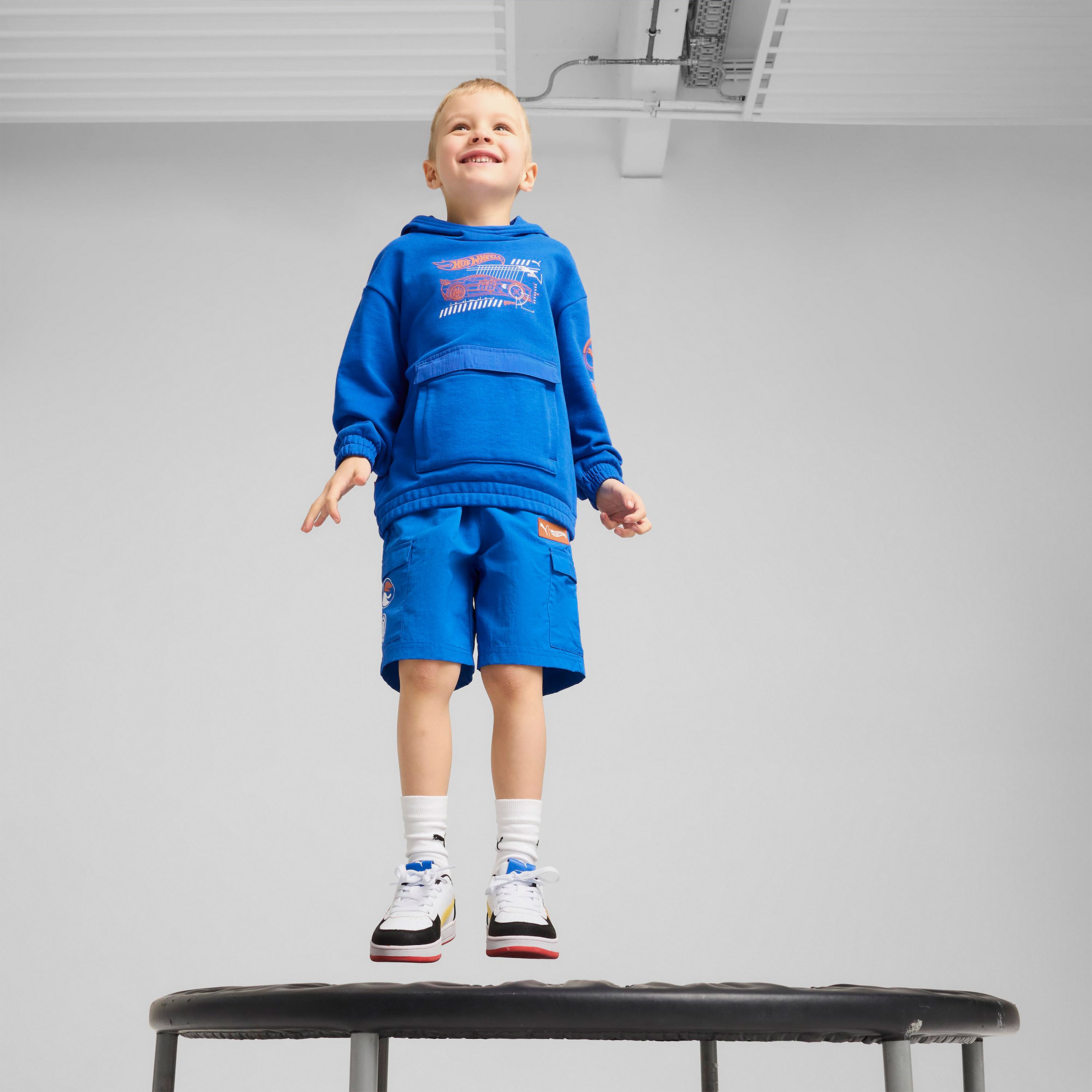 Puma X Hot Wheels Çocuk Lacivert Şort